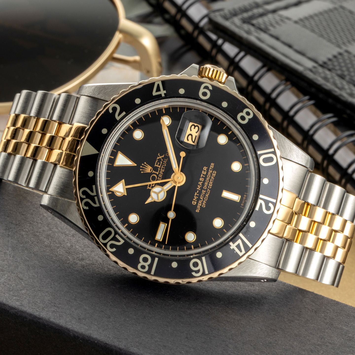 Rolex GMT-Master 16753 (1982) - 40mm Goud/Staal (2/8)