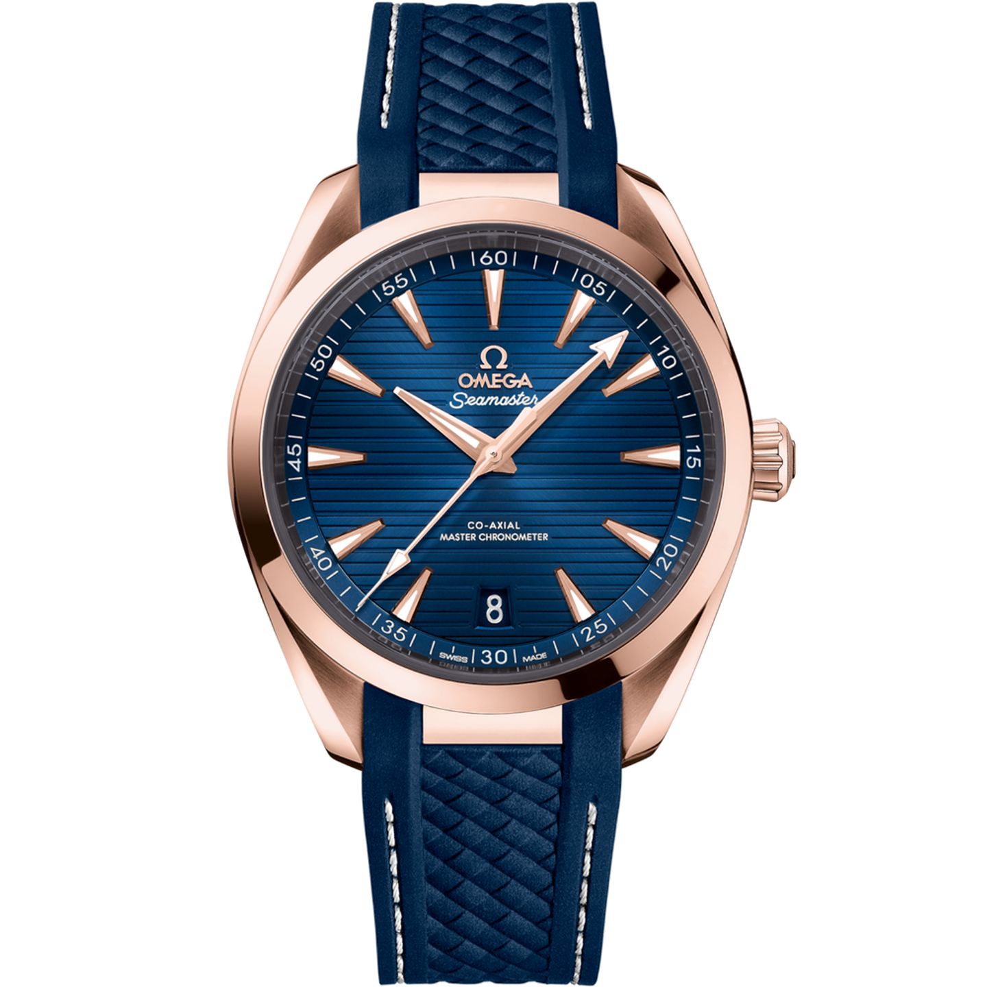 Omega Seamaster Aqua Terra 220.52.41.21.03.001 (2025) - Blauw wijzerplaat 41mm Roségoud (1/1)