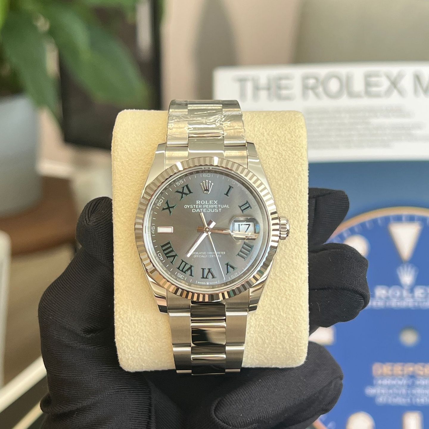 Rolex Datejust 36 126234-0046 (2025) - Grey dial 36 mm Steel case (1/5)