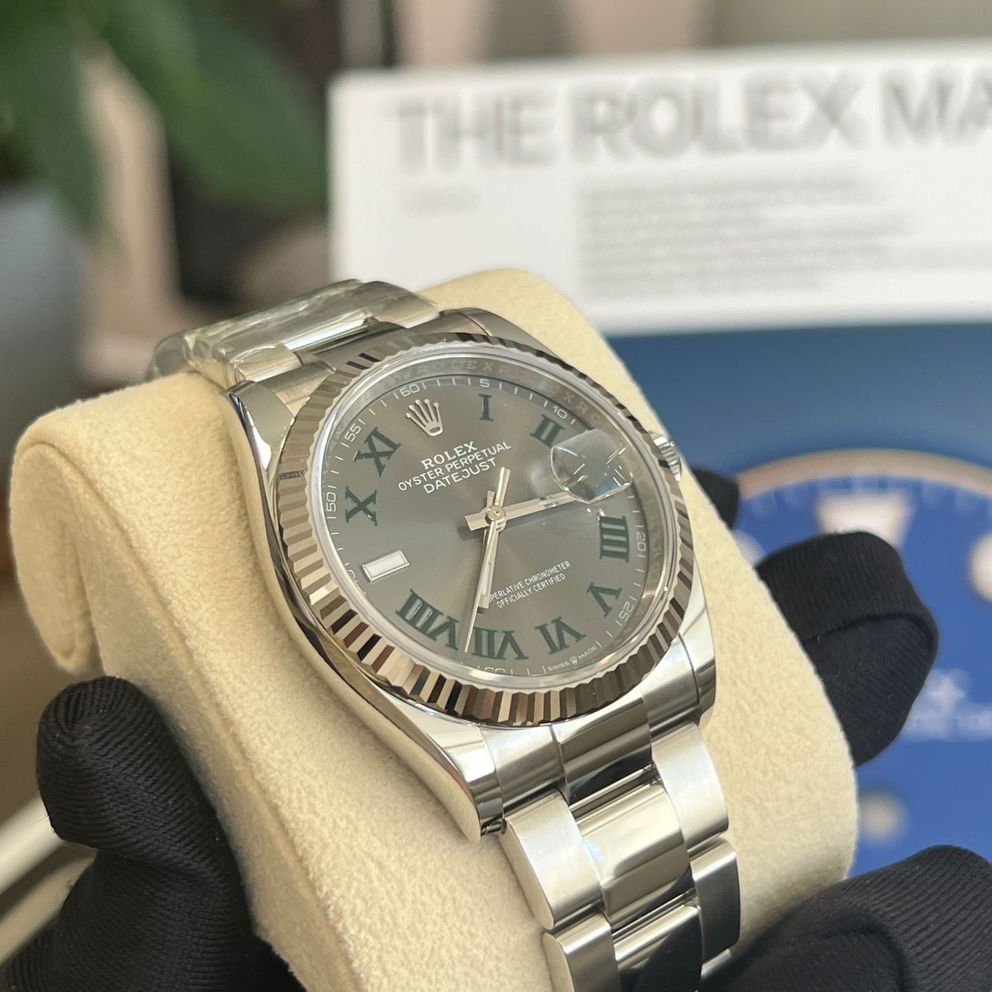 Rolex Datejust 36 126234-0046 (2025) - Grey dial 36 mm Steel case (5/5)