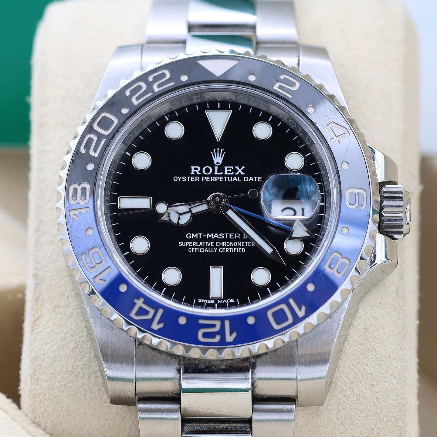 Rolex GMT-Master II 116710BLNR - (1/8)