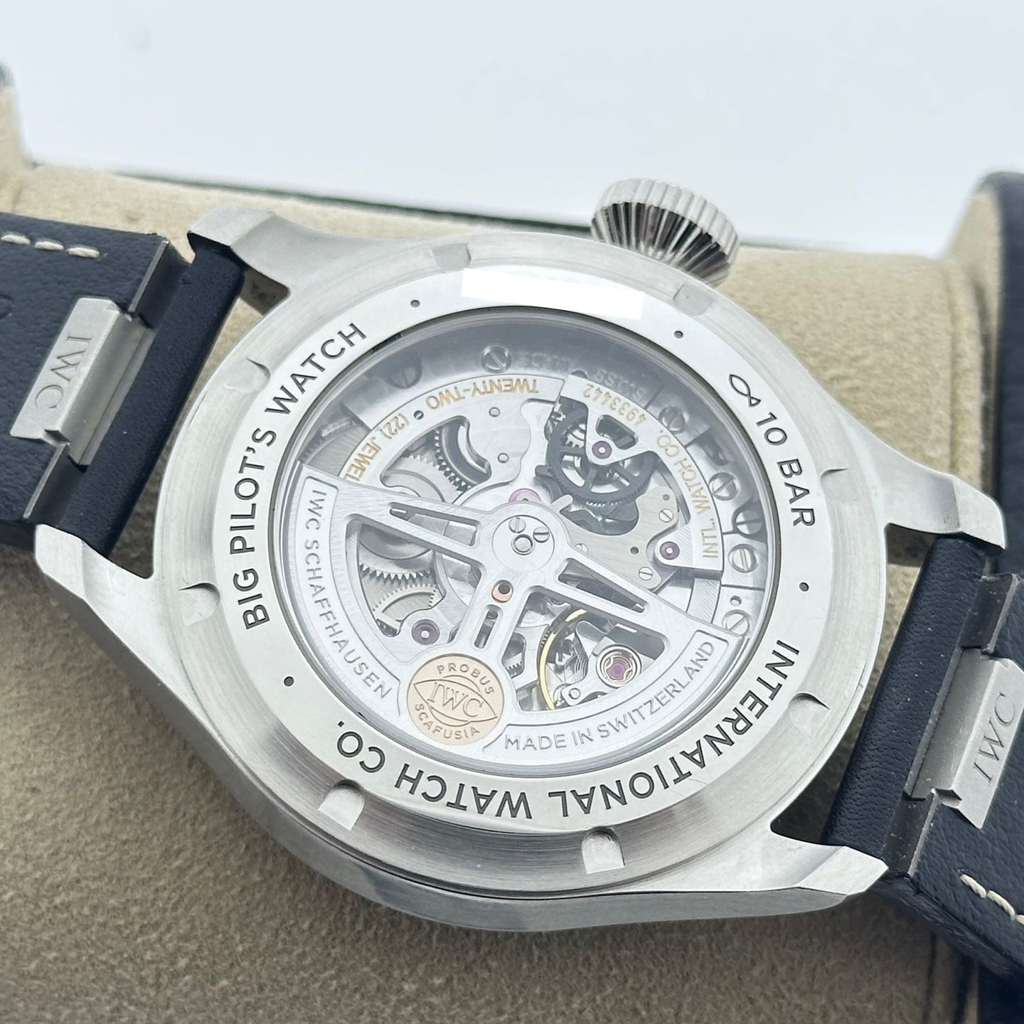 IWC Big Pilot 329303 (2022) - Black dial 43 mm Steel case (6/8)