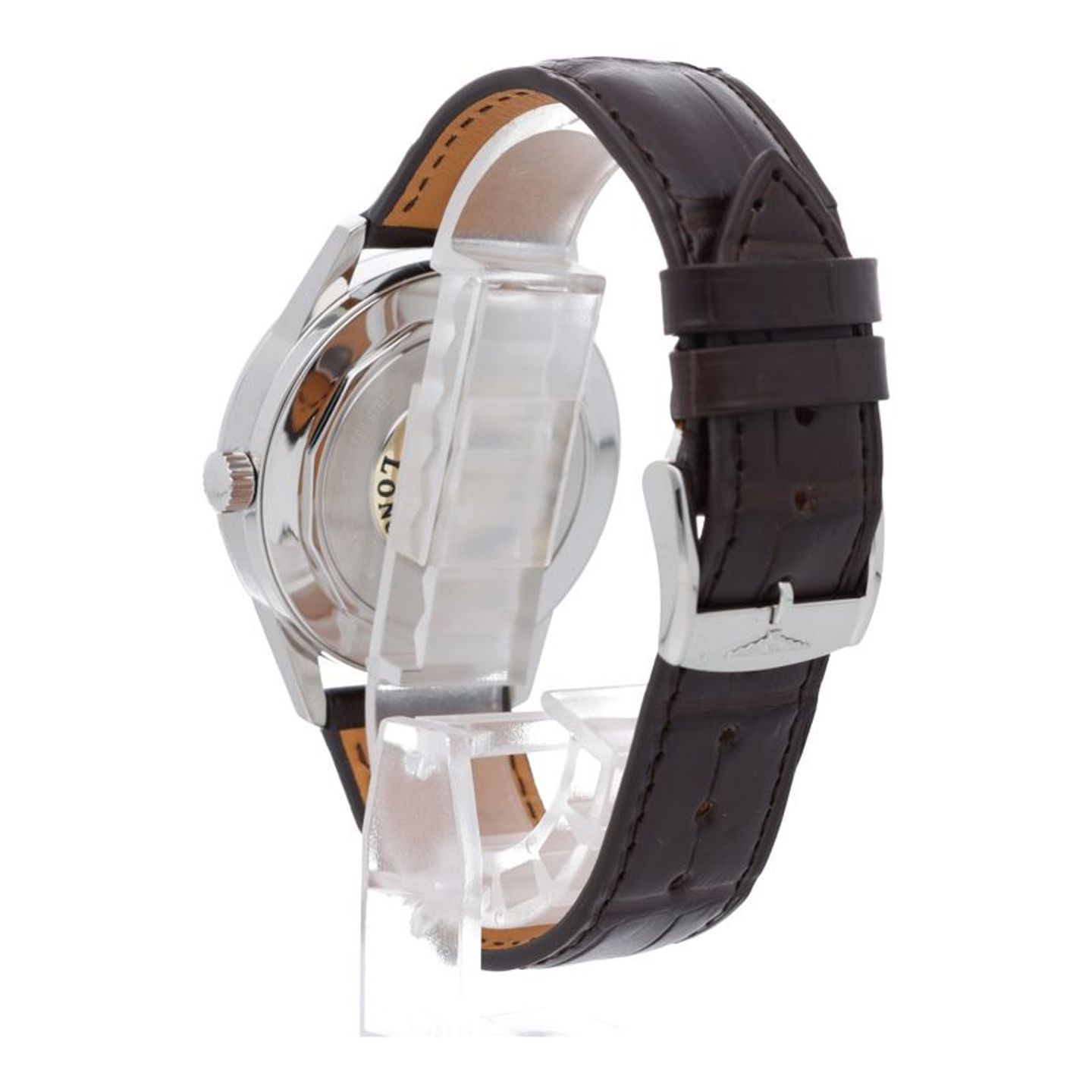 Longines Flagship Heritage L4.815.4.78.2 (2026) - Zilver wijzerplaat 39mm Staal (4/7)