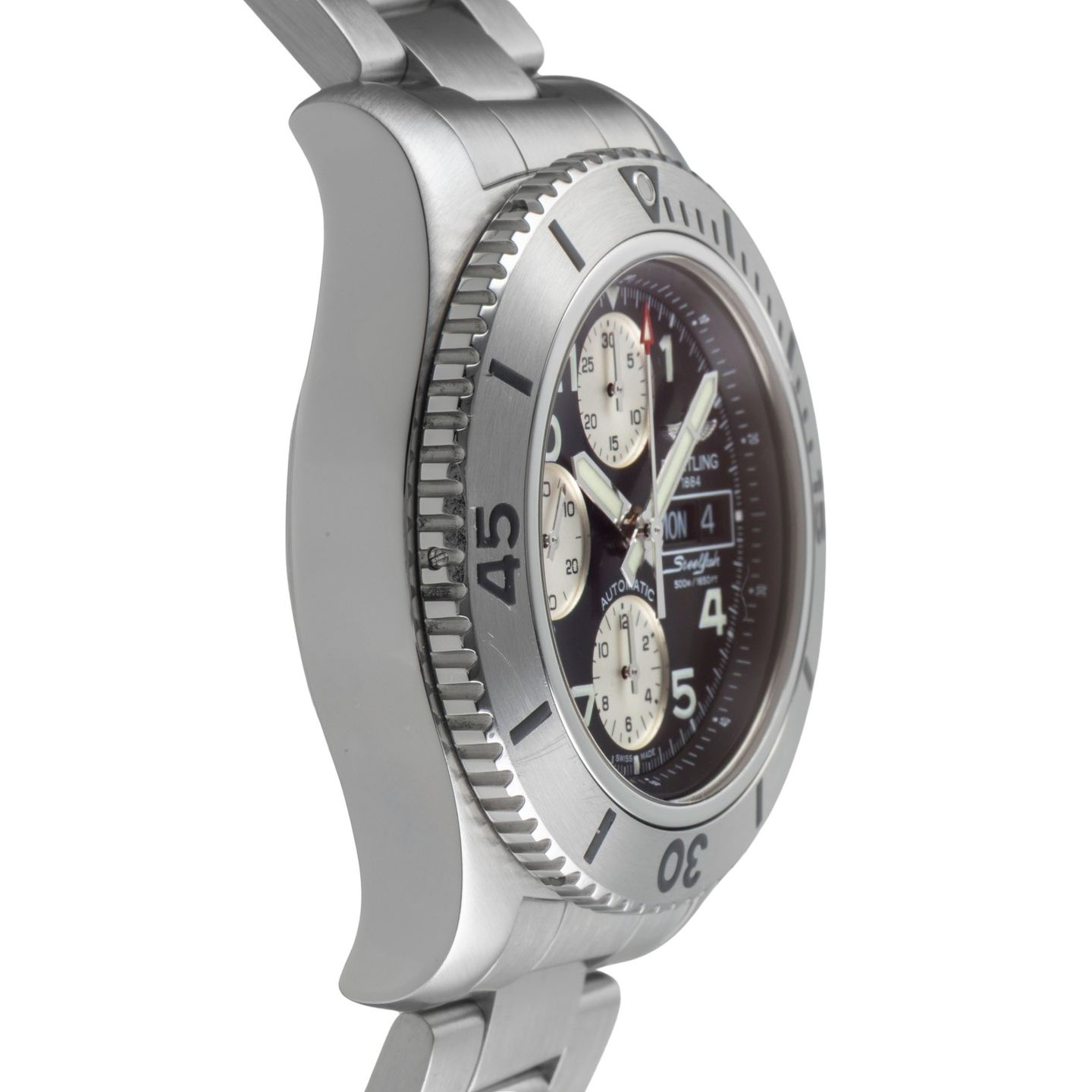 Breitling Superocean Chronograph II A13341 (2014) - 44 mm Steel case (7/8)