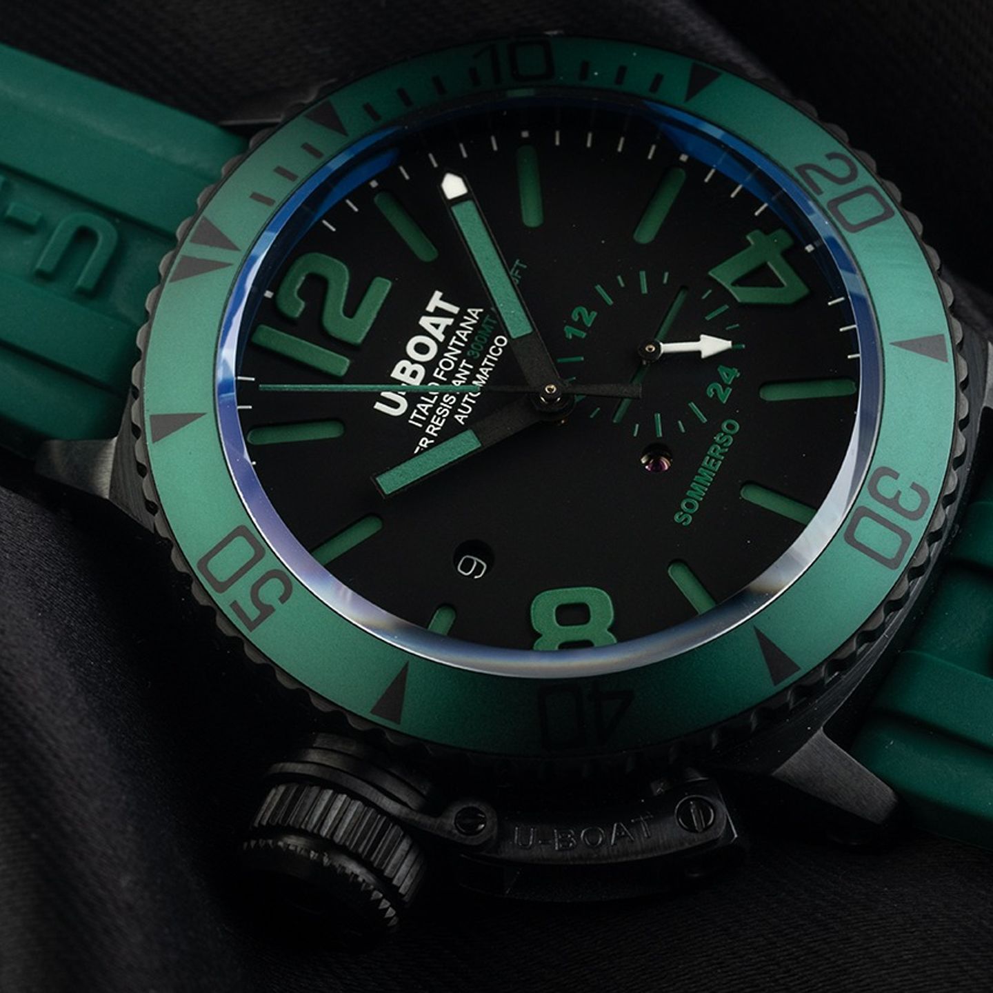 U-Boat Sommerso 9667 (Unknown (random serial)) - Black dial 47 mm Steel case (3/7)