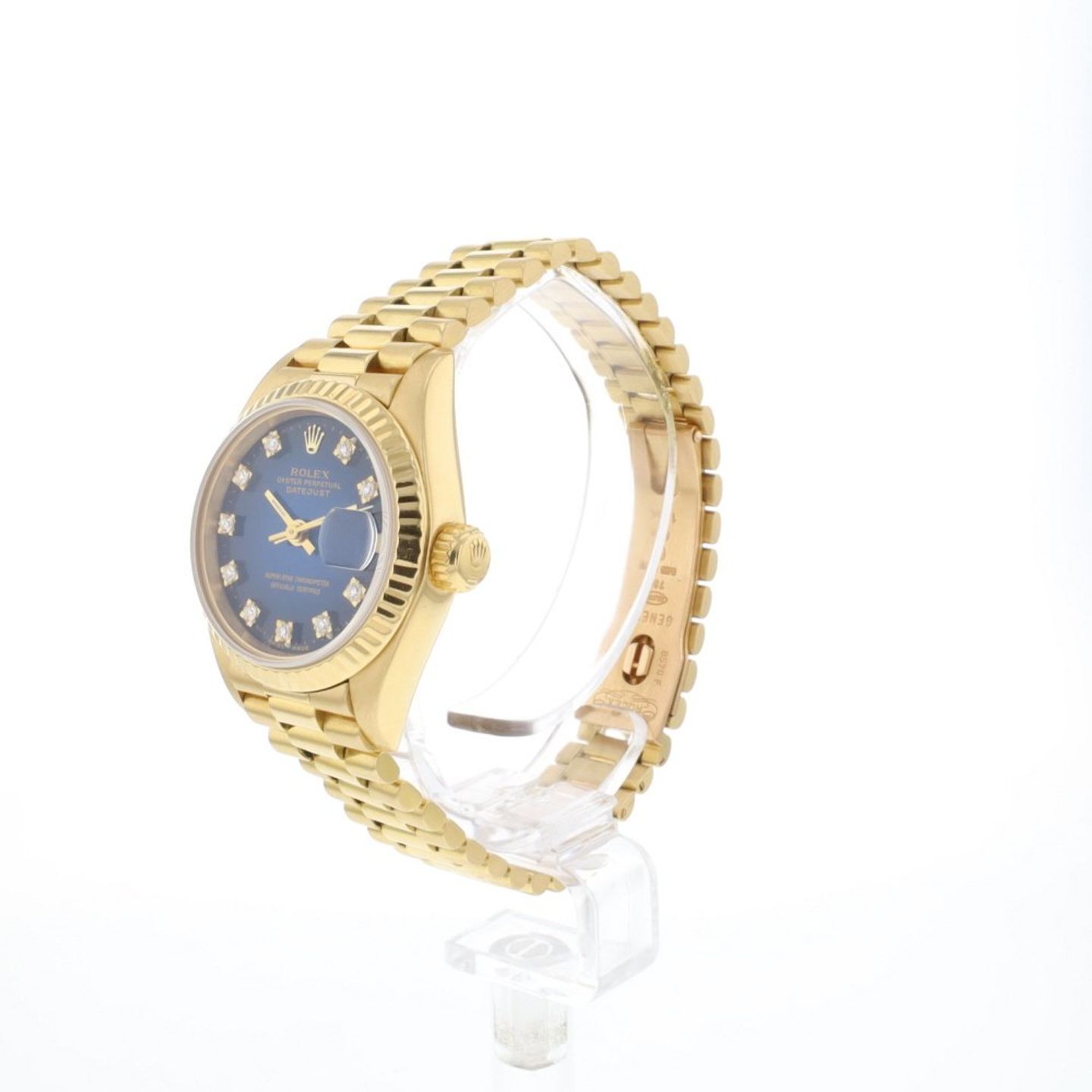 Rolex Lady-Datejust 69178 (1988) - 26 mm Yellow Gold case (2/6)