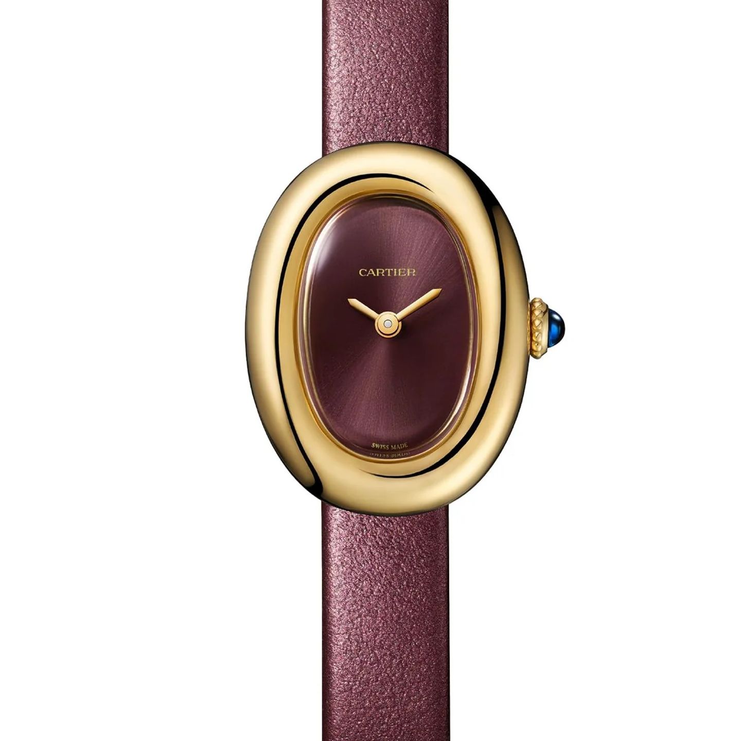 Cartier Baignoire WGBA0032 (2026) - Bruin wijzerplaat 25mm Geelgoud (1/1)