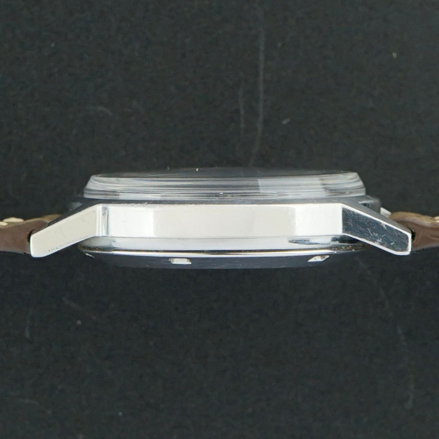 Omega Genève 166.0163 (1973) - Blue dial 35 mm Steel case (5/8)