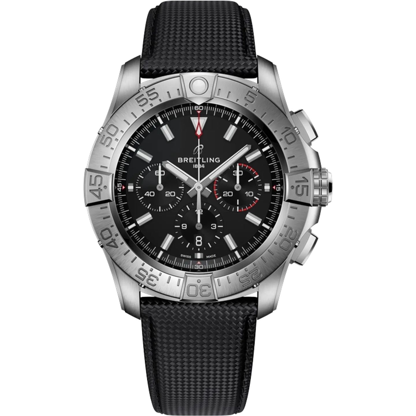 Breitling Super Avenger EB0148101B1X1 (2024) - Black dial 46 mm Titanium case (1/1)