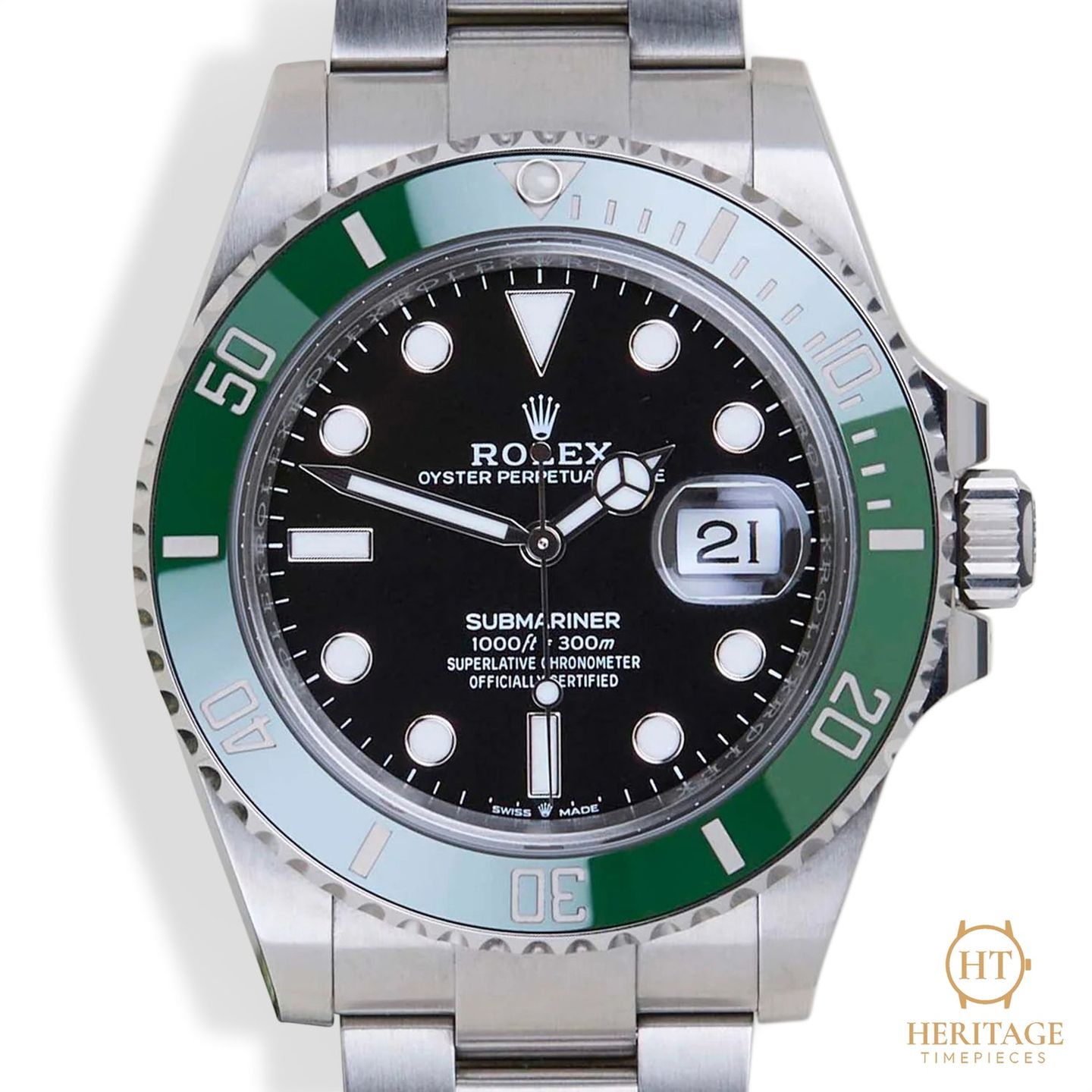 Rolex Submariner Date 126610LV (2025) - Zwart wijzerplaat 41mm Staal (2/8)