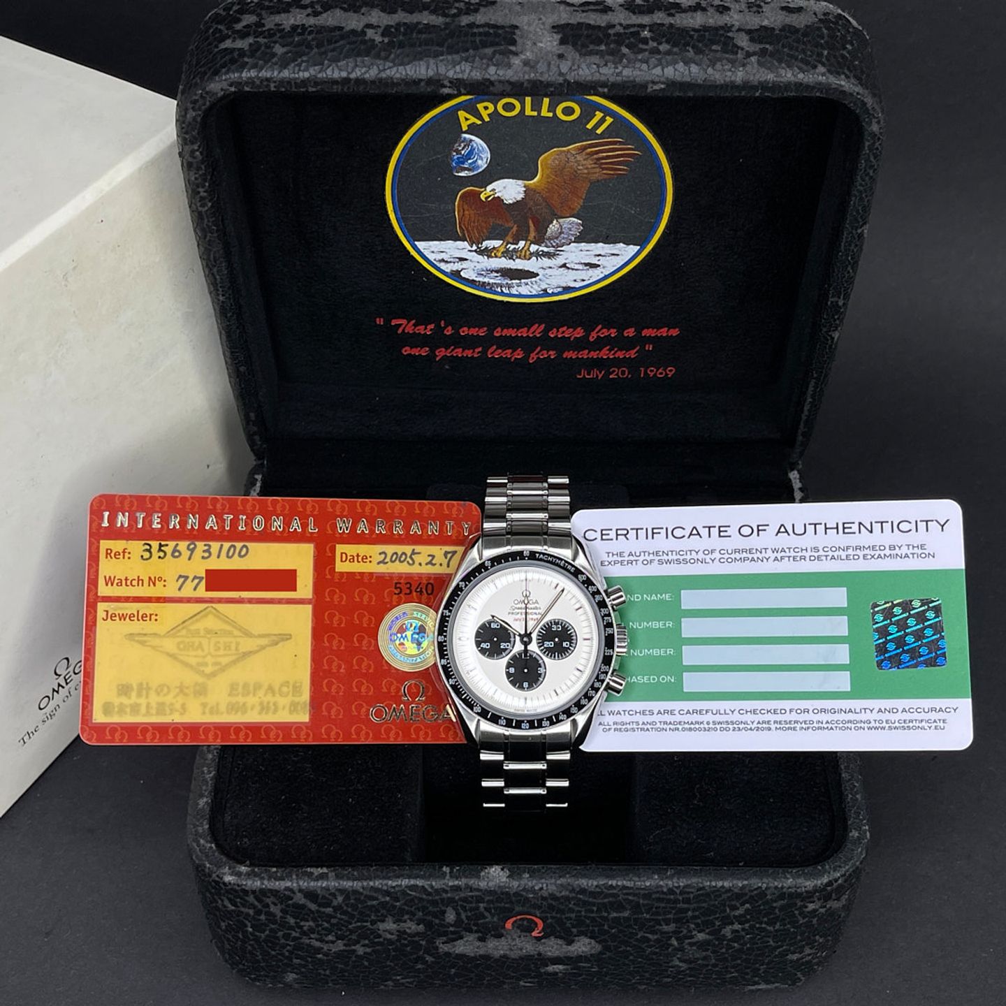 Omega Speedmaster 3569.31.00 (2004) - 42mm Staal (2/7)