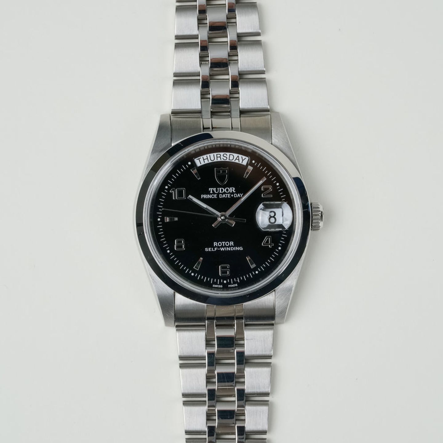 Tudor Prince Date 76200 (Unknown (random serial)) - 36 mm Steel case (3/8)