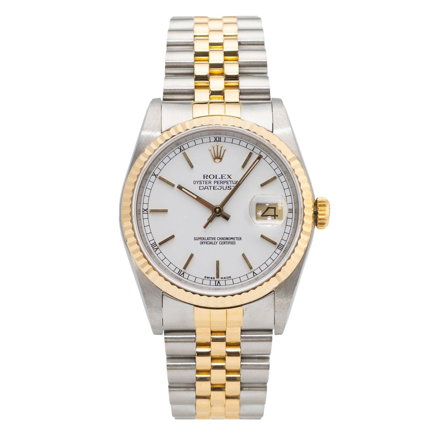 Rolex Datejust 36 16233 (2000) - 36 mm Gold/Steel case (1/3)