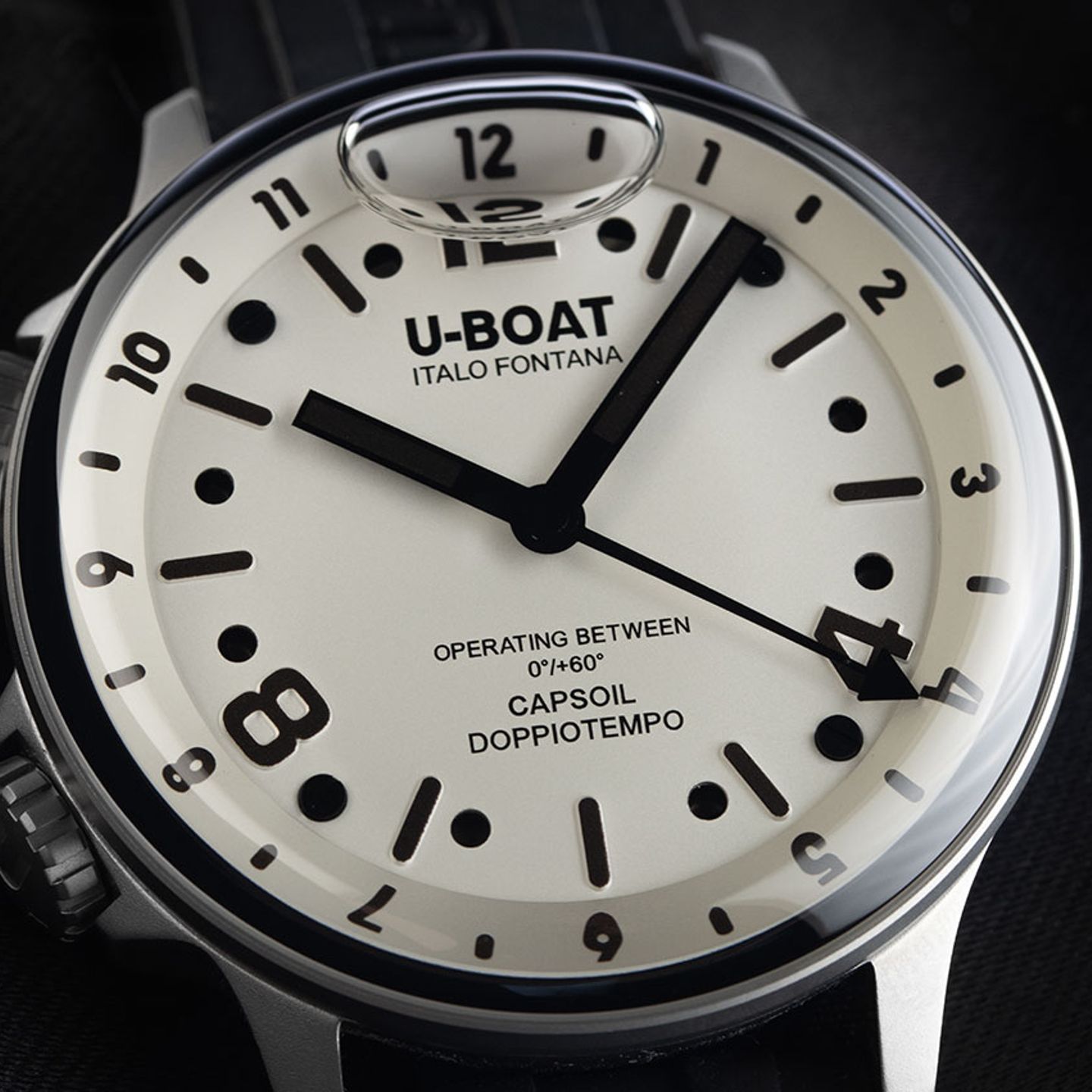 U-Boat Capsoil 8888/B (Unknown (random serial)) - White dial 45 mm Steel case (3/7)