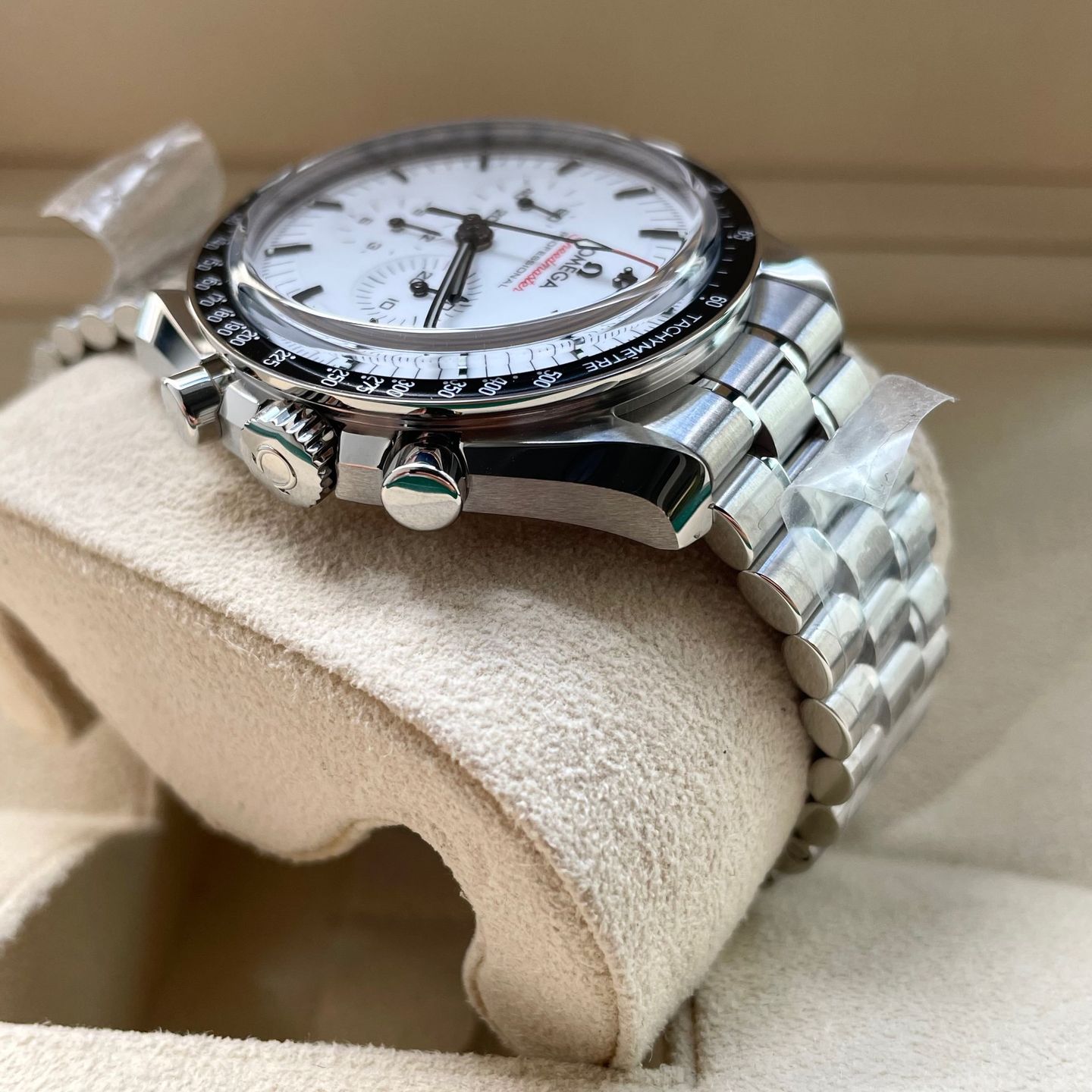 Omega Speedmaster Professional Moonwatch 310.30.42.50.04.001 (2024) - Wit wijzerplaat 42mm Staal (5/7)