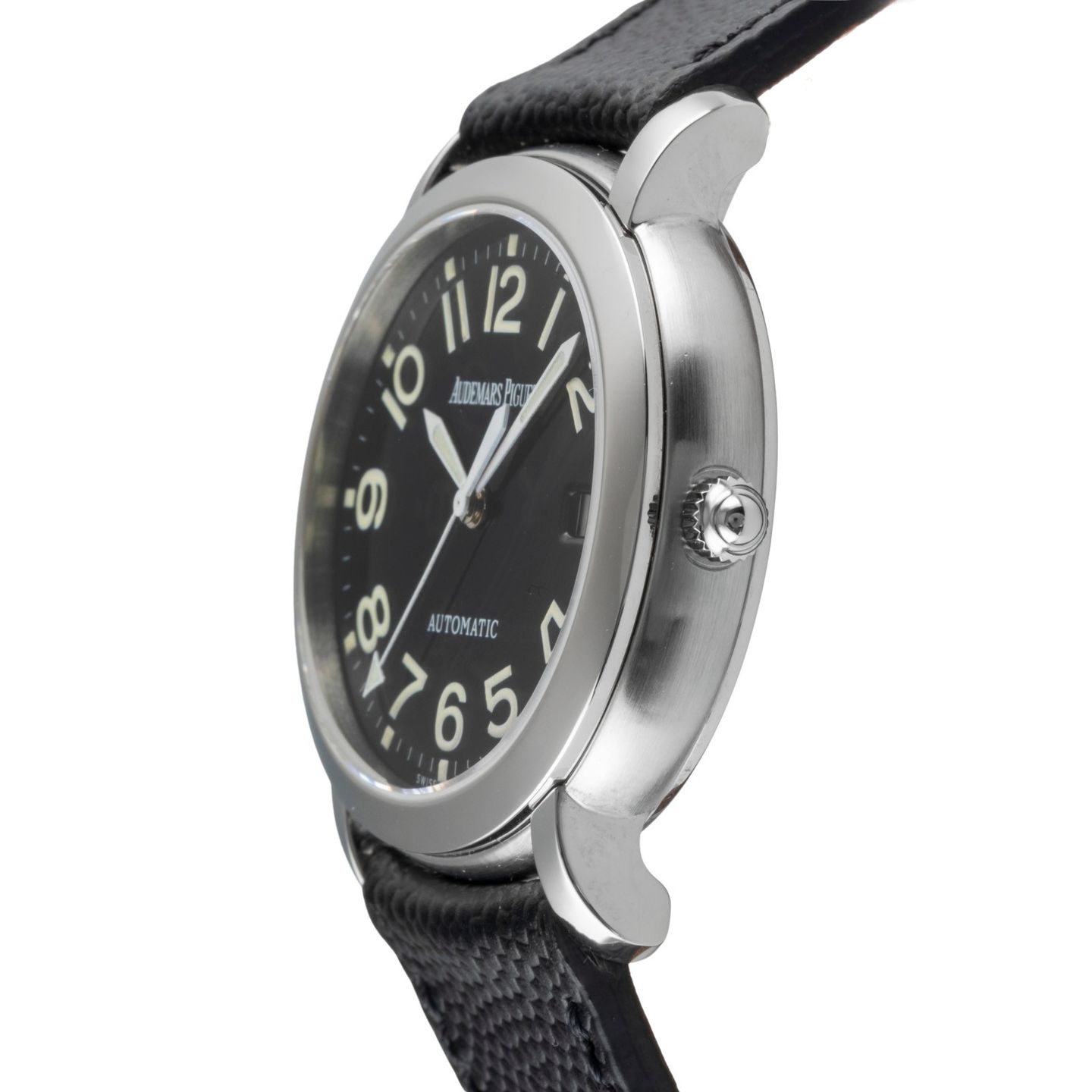 Audemars Piguet Millenary 15016ST.CO.D080VS.01 (2005) - Zwart wijzerplaat 35mm Staal (6/8)