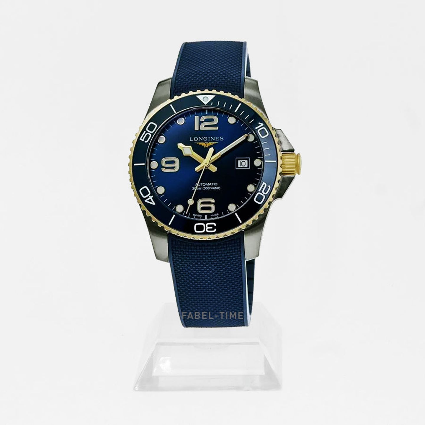 Longines HydroConquest L3.781.3.96.9 (2025) - Blauw wijzerplaat 41mm Staal (1/1)