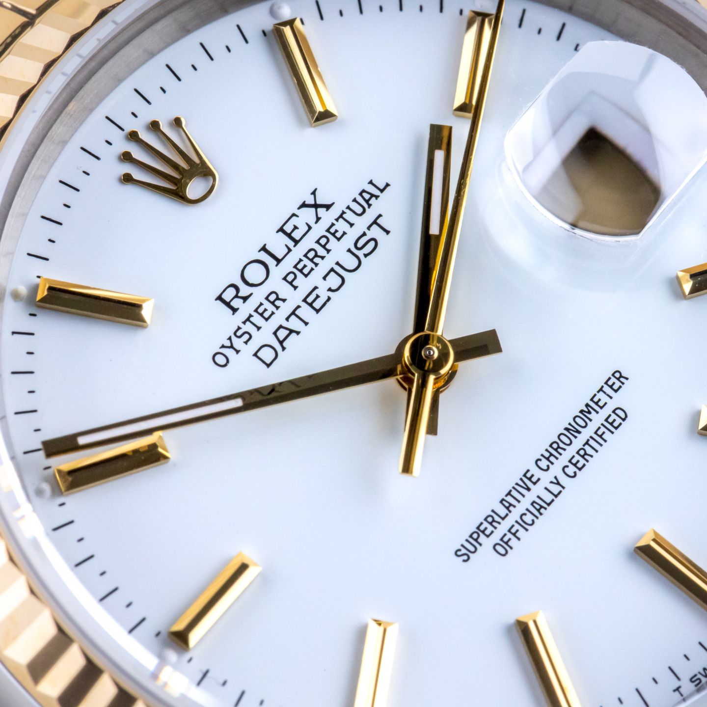 Rolex Datejust 36 16233 (1988) - 36 mm Gold/Steel case (2/8)