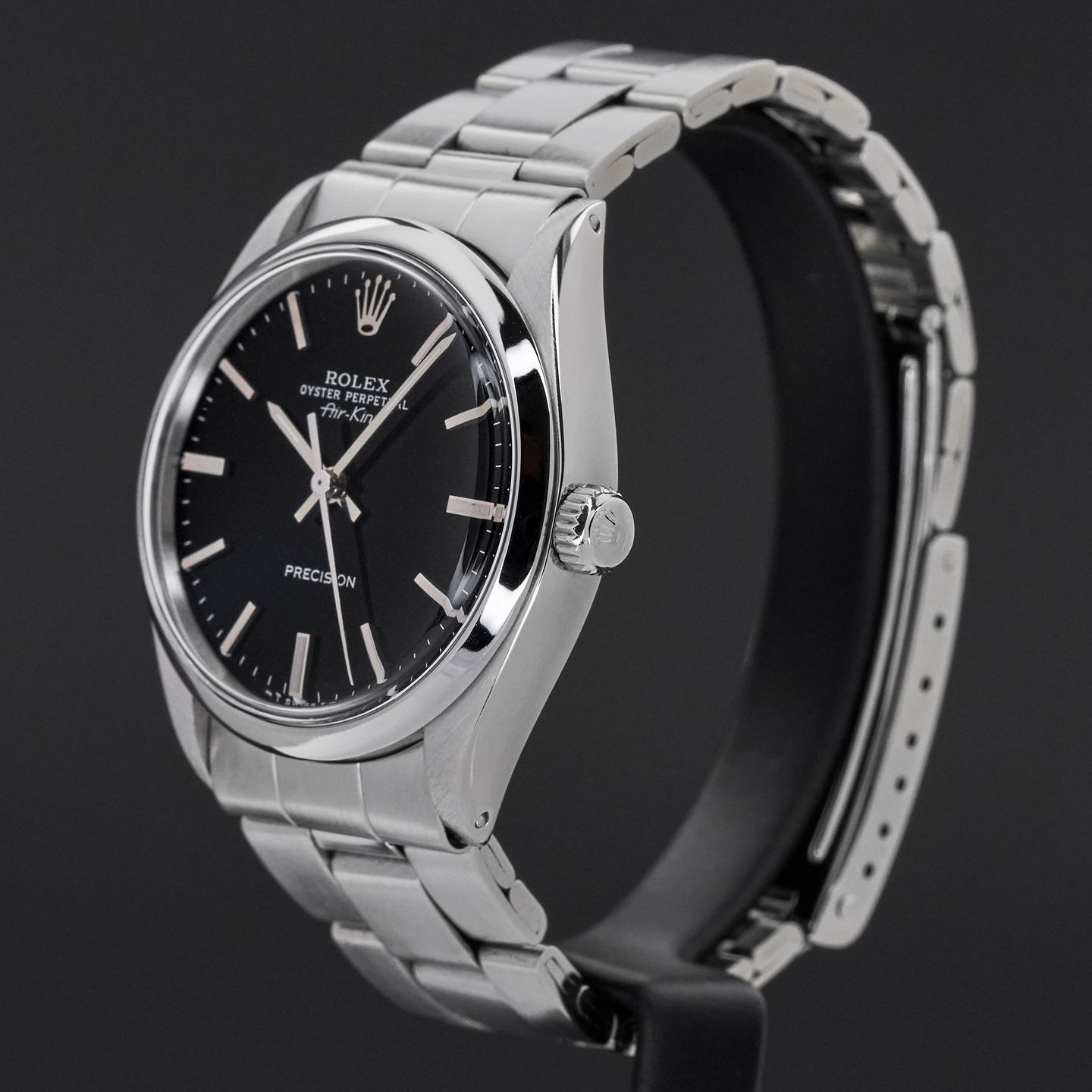 Rolex Air-King 5500 (1978) - 34 mm Steel case (4/8)