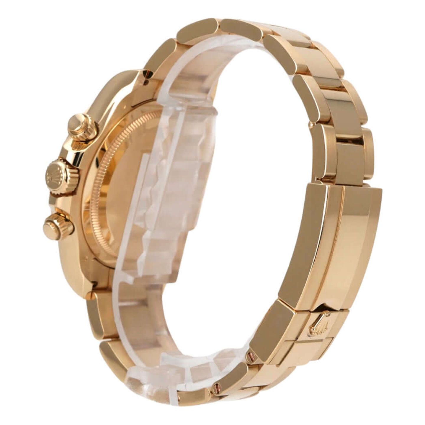 Rolex Daytona 126508 (2024) - Black dial 40 mm Yellow Gold case (7/8)