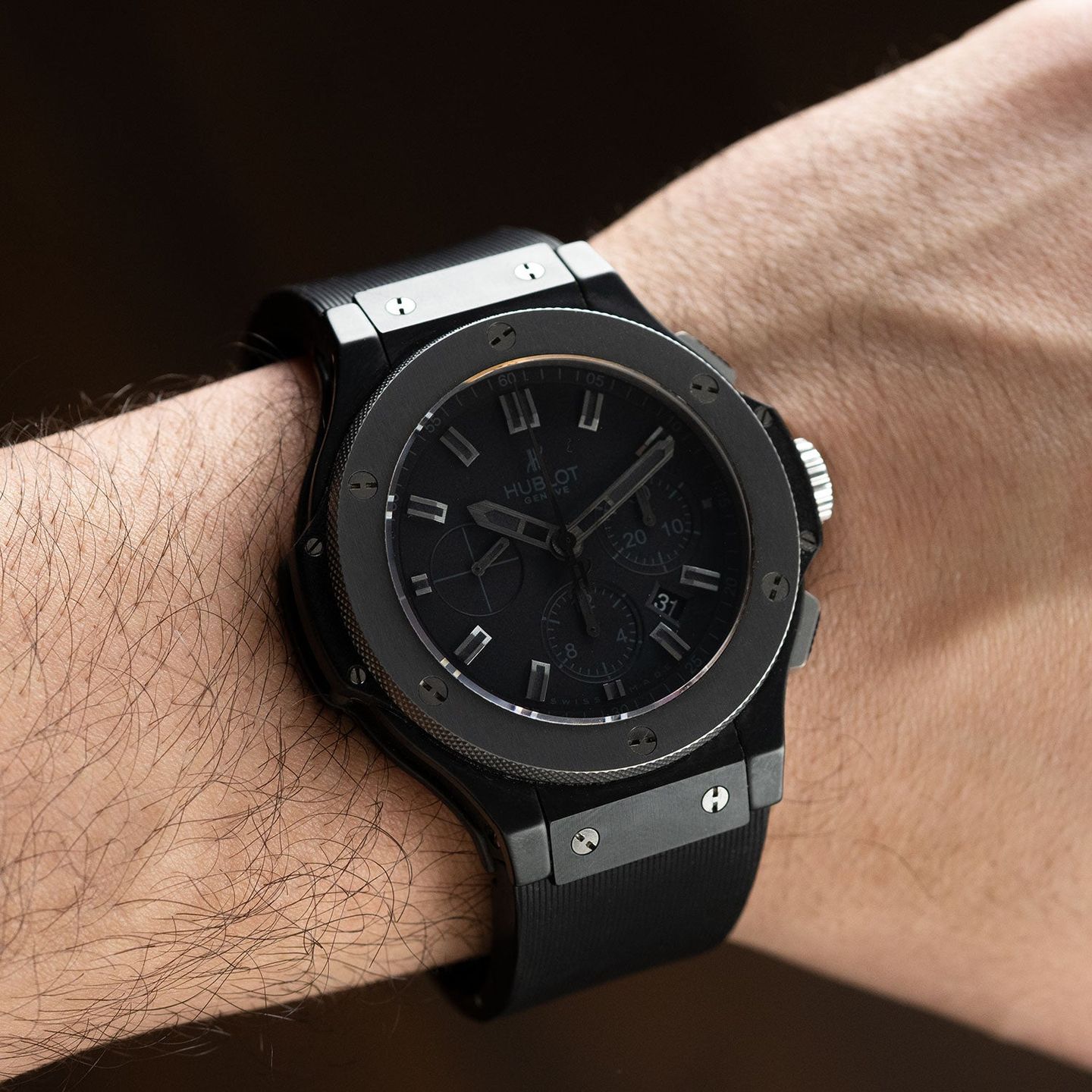 Hublot Big Bang 44 mm 301.CK.1140.RX (2012) - Zwart wijzerplaat 44mm Keramiek (7/8)