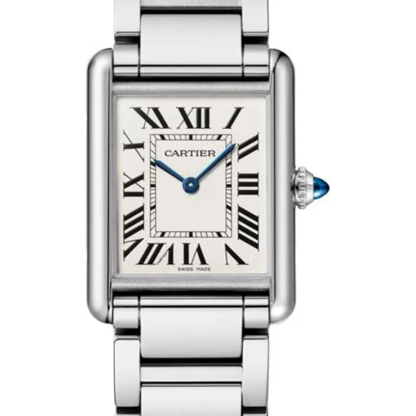 Cartier Tank WSTA0106 (2026) - Silver dial 34 mm Steel case (1/1)