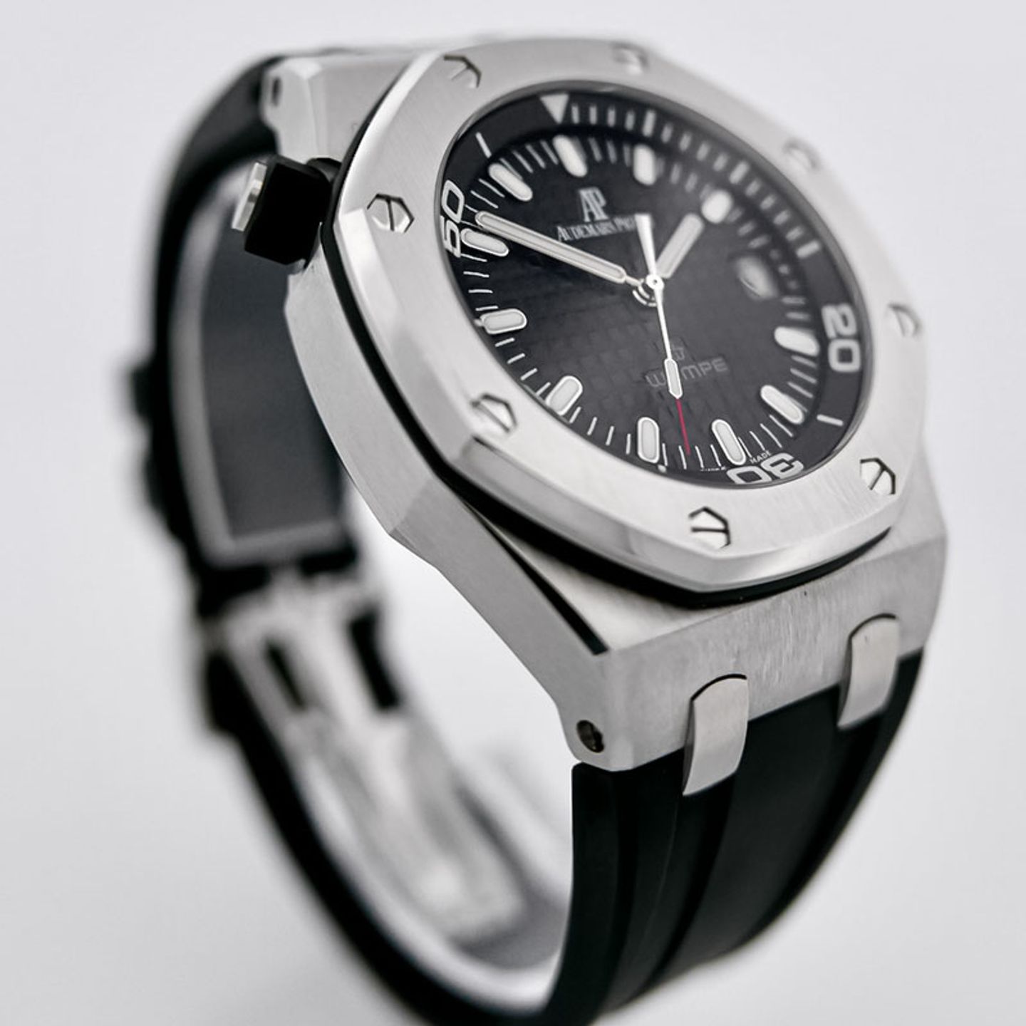 Audemars Piguet Royal Oak Offshore 15340ST.OO.D002CA.01 (2005) - Black dial 42 mm Steel case (3/5)