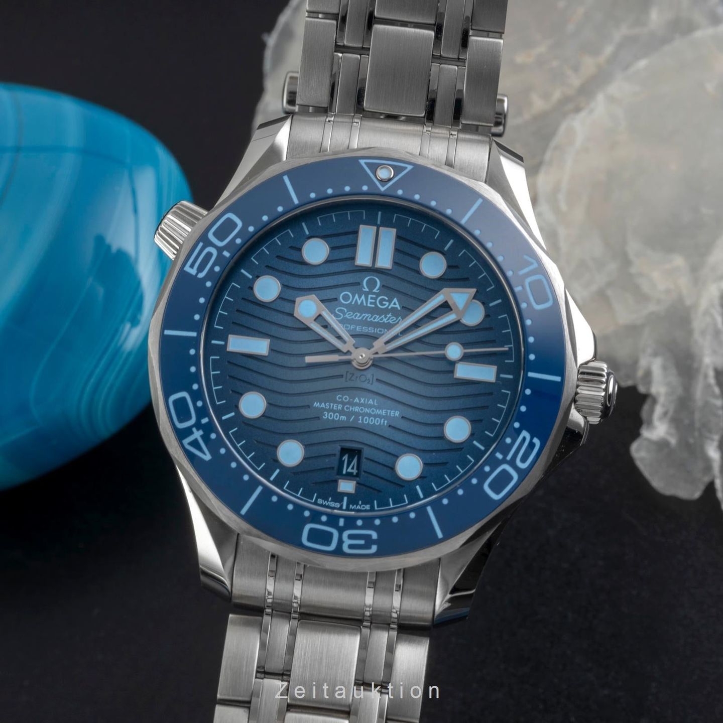 Omega Seamaster Diver 300 M 210.30.42.20.03.003 (Onbekend (willekeurig serienummer)) - 42mm Staal (1/8)
