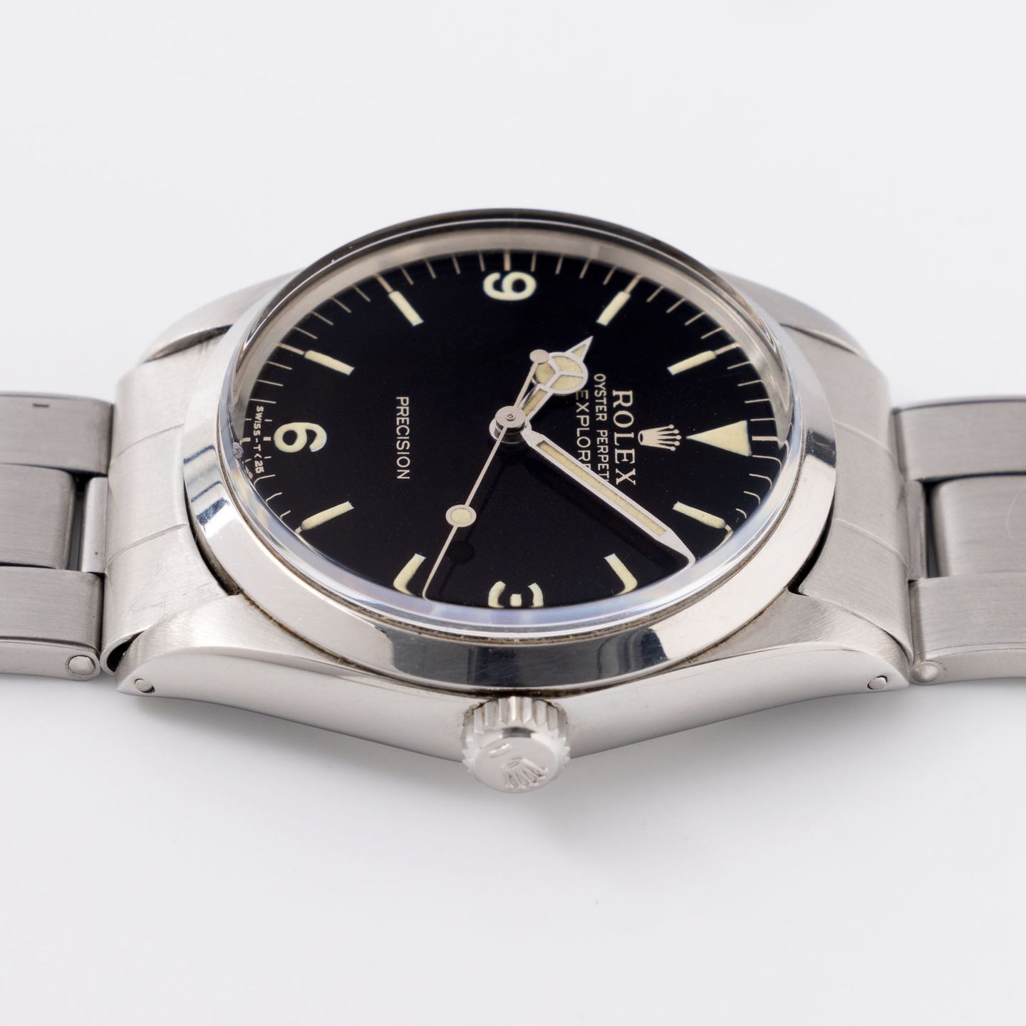 Rolex Explorer 5500 (1967) - Black dial 34 mm Steel case (7/8)