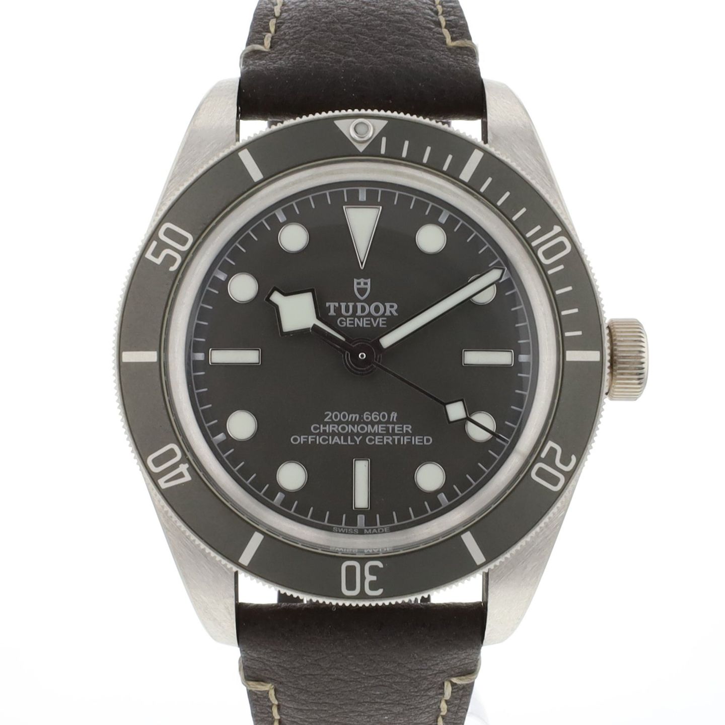 Tudor Black Bay Fifty-Eight 79010SG (2021) - Grey dial 39 mm Silver case (1/3)