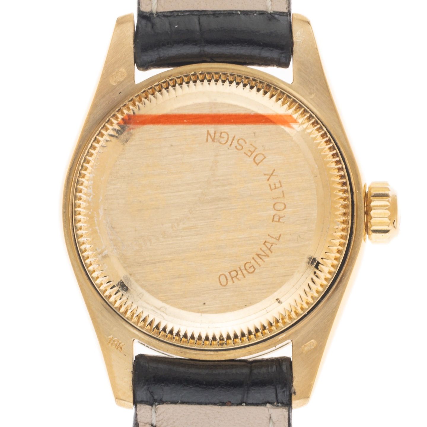 Rolex Lady-Datejust 69178 (1990) - White dial 26 mm Yellow Gold case (6/8)