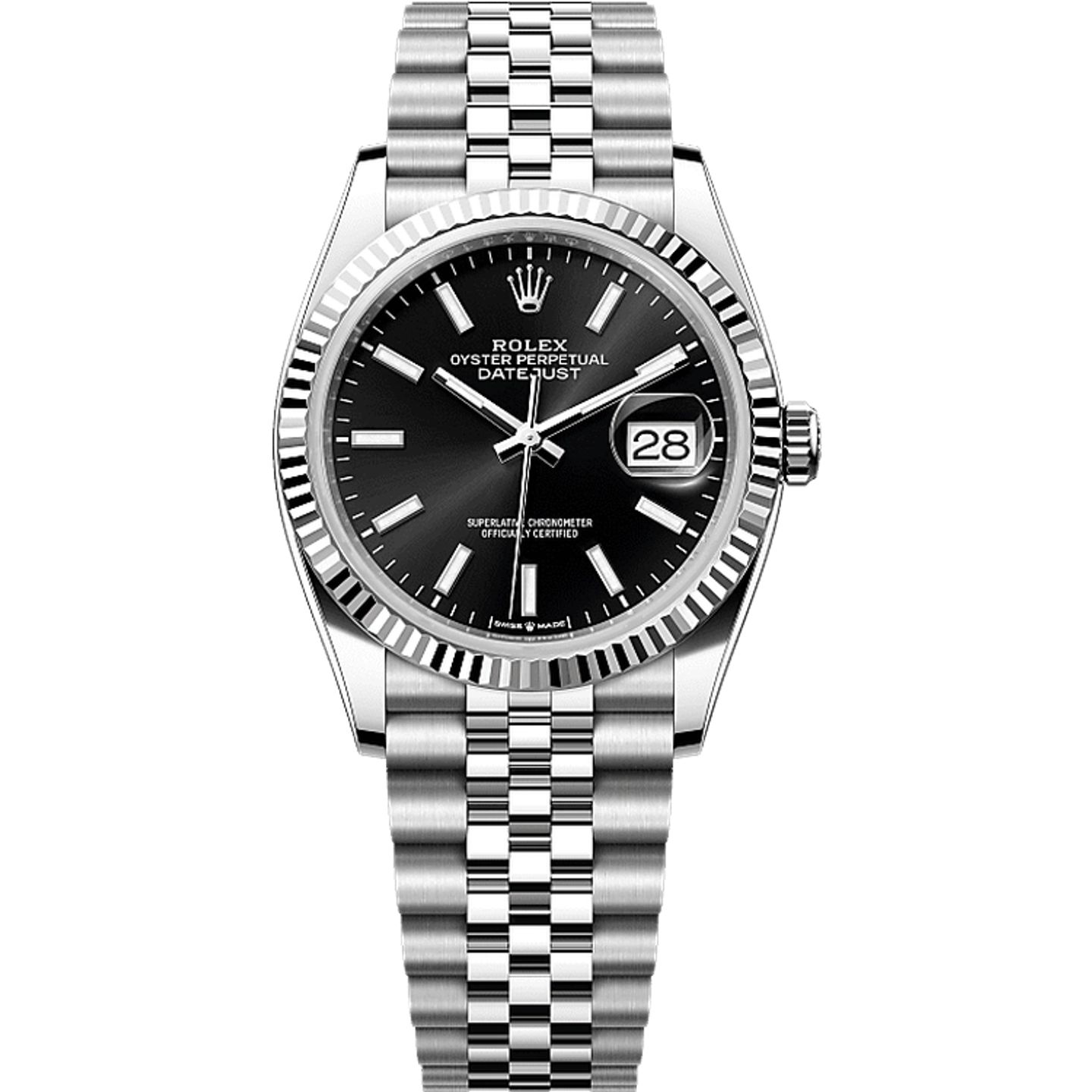 Rolex Datejust 36 126234 (2025) - Black dial 36 mm Steel case (1/1)