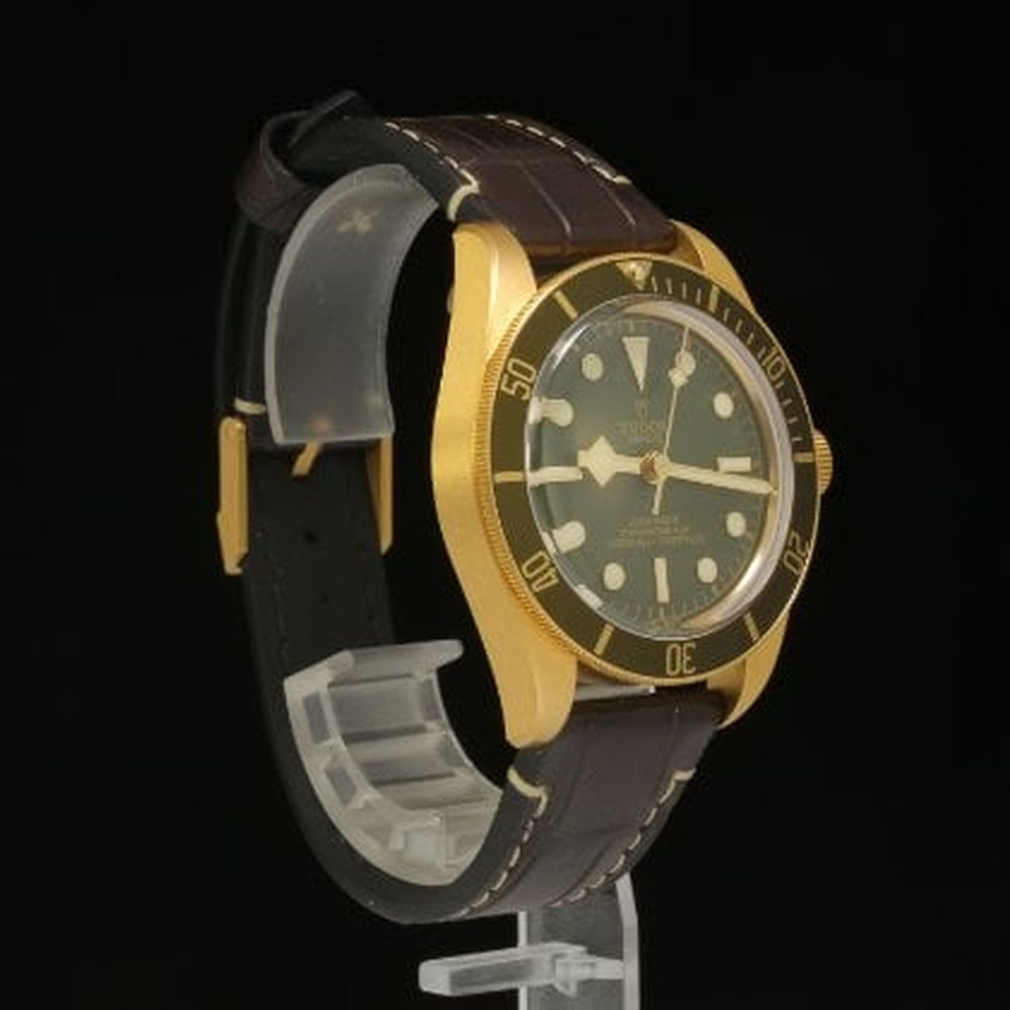 Tudor Black Bay Fifty-Eight 79018V (2023) - Green dial 39 mm Yellow Gold case (5/7)