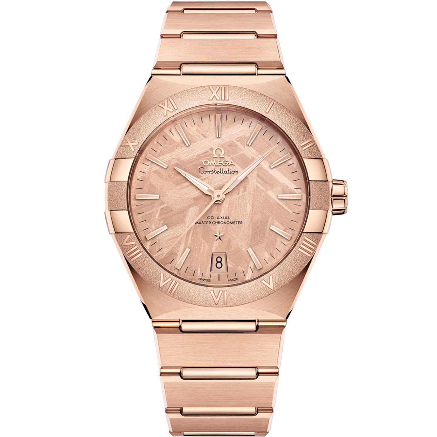 Omega Constellation 131.50.41.21.99.002 (2025) - Roze wijzerplaat 41mm Roségoud (1/1)