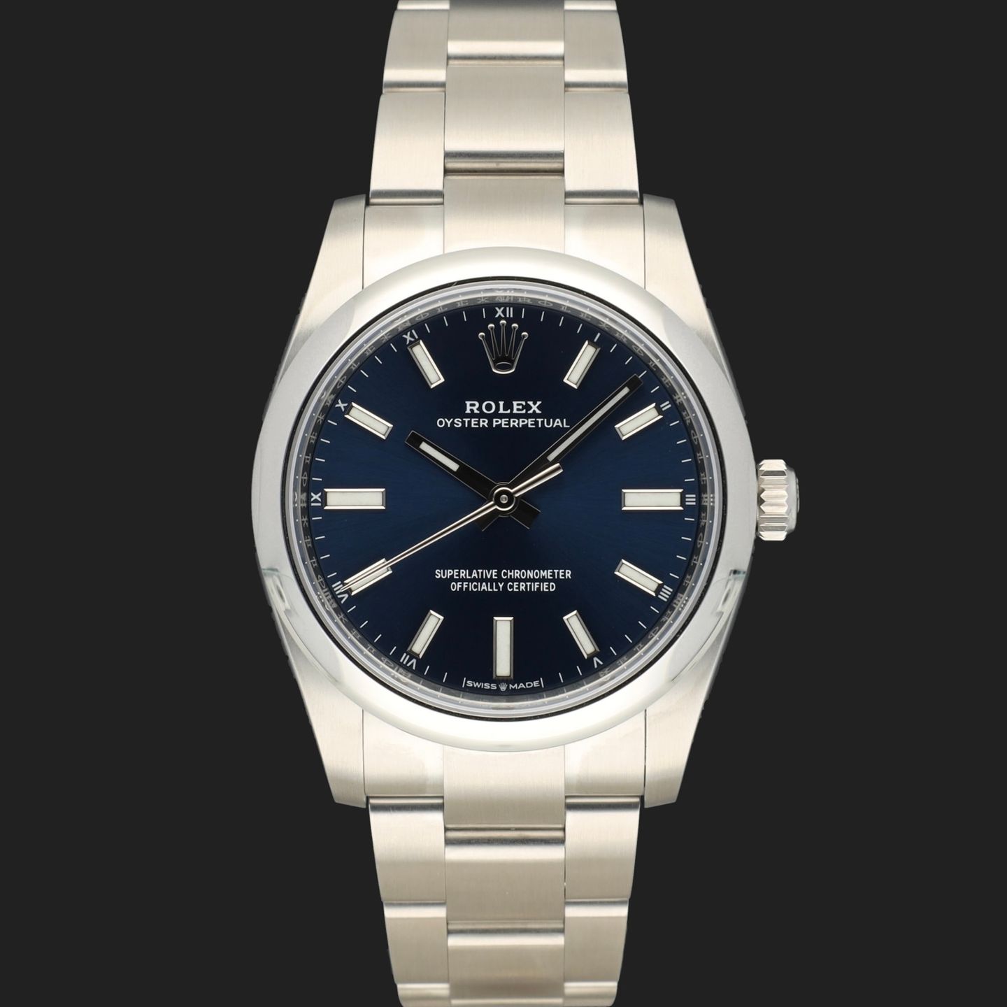 Rolex Oyster Perpetual 34 124200 (2023) - 34mm Staal (3/8)