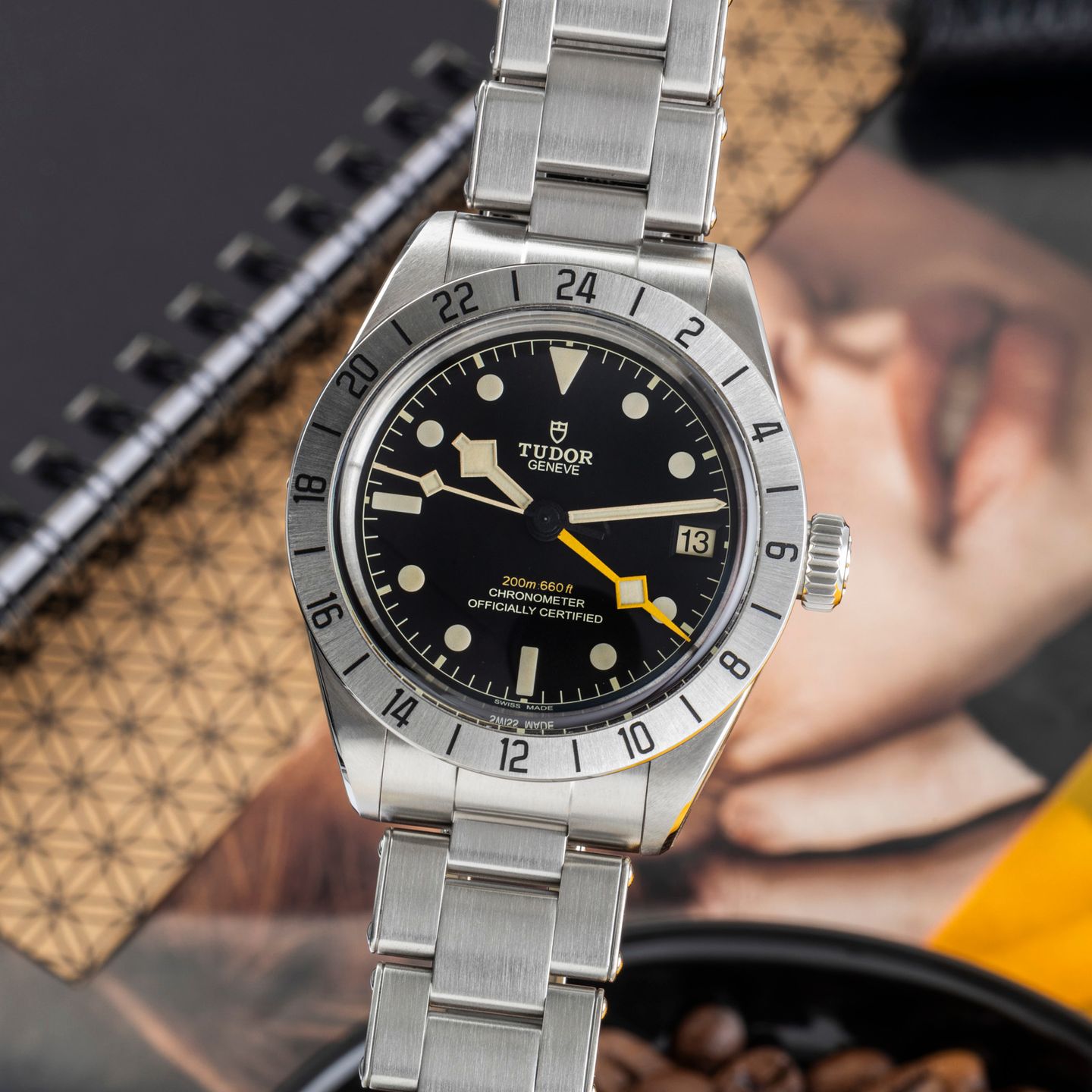 Tudor Black Bay 79470 (Onbekend (willekeurig serienummer)) - Zwart wijzerplaat 39mm Staal (3/8)