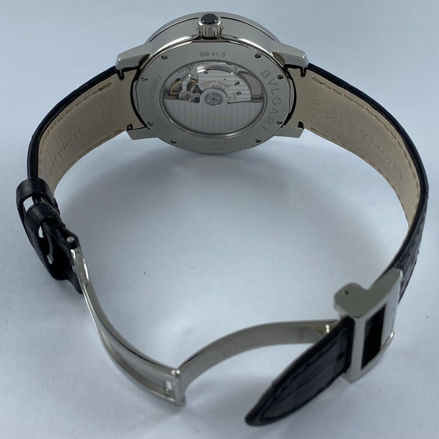 Bulgari Bulgari BB41BSLD (2024) - Zwart wijzerplaat 41mm Staal (6/6)