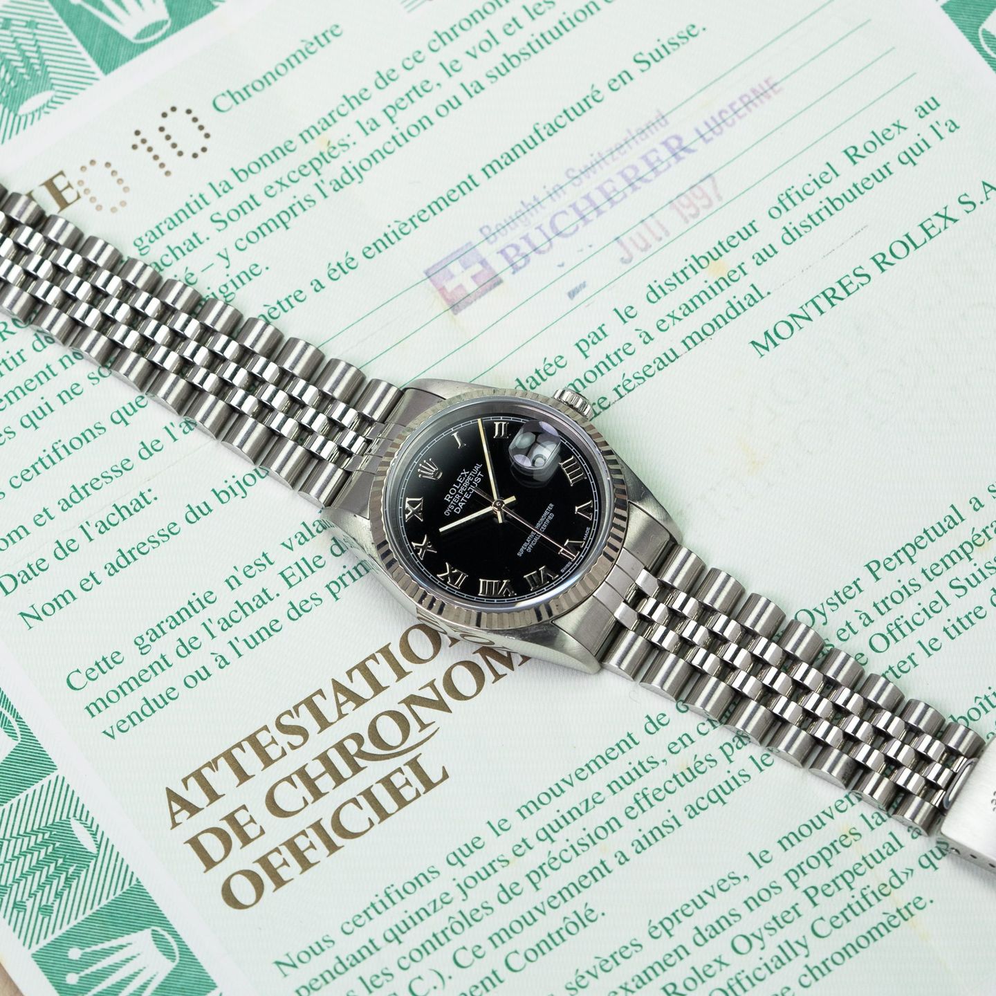 Rolex Datejust 36 16234 (1996) - 36mm Staal (2/6)