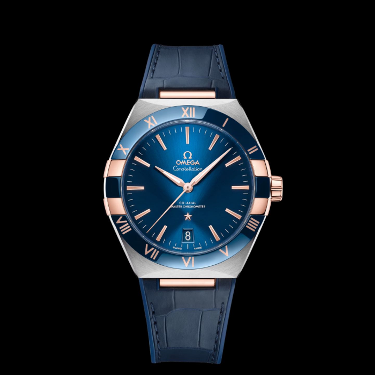 Omega Constellation 131.23.41.21.03.001 (2024) - Blue dial 41 mm Gold/Steel case (1/1)