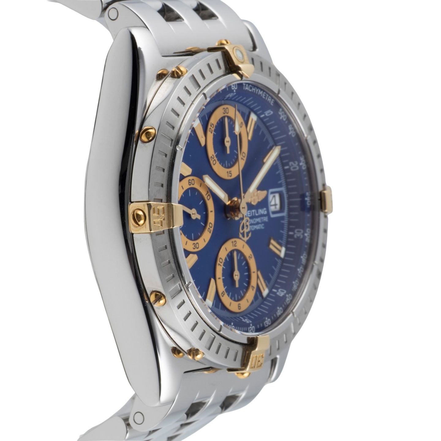 Breitling Chronomat B13352 (2000) - Blauw wijzerplaat 39mm Staal (7/8)