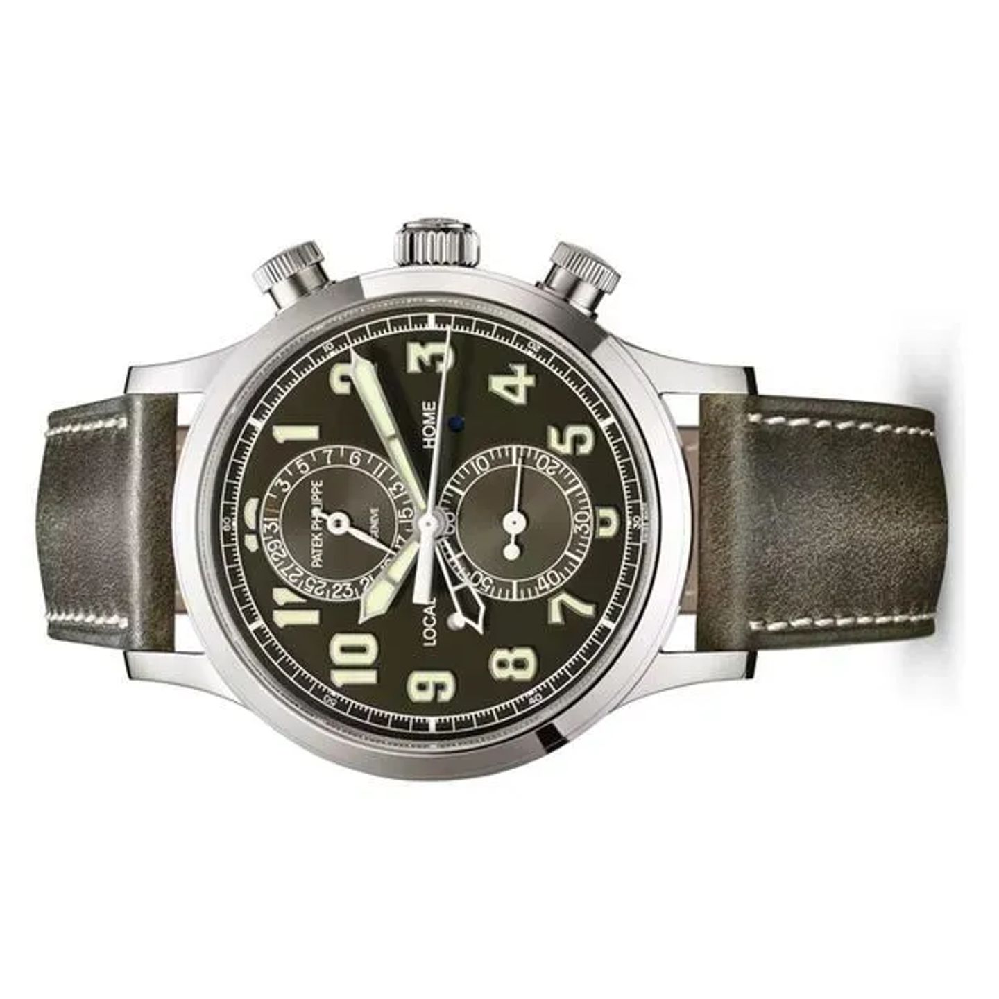 Patek Philippe Calatrava 5924G-010 (2025) - Green dial 42 mm White Gold case (5/6)