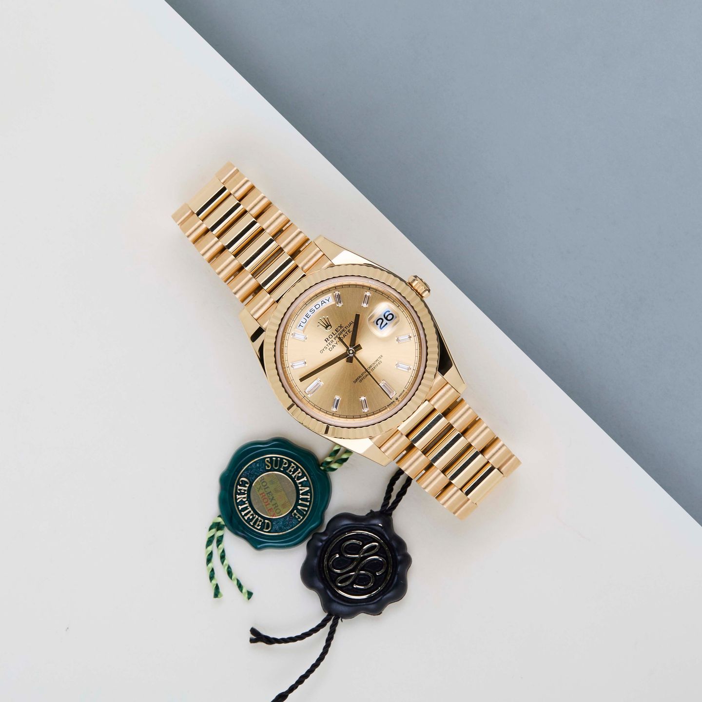 Rolex Day-Date 40 228238 (2022) - 40 mm Yellow Gold case (2/8)