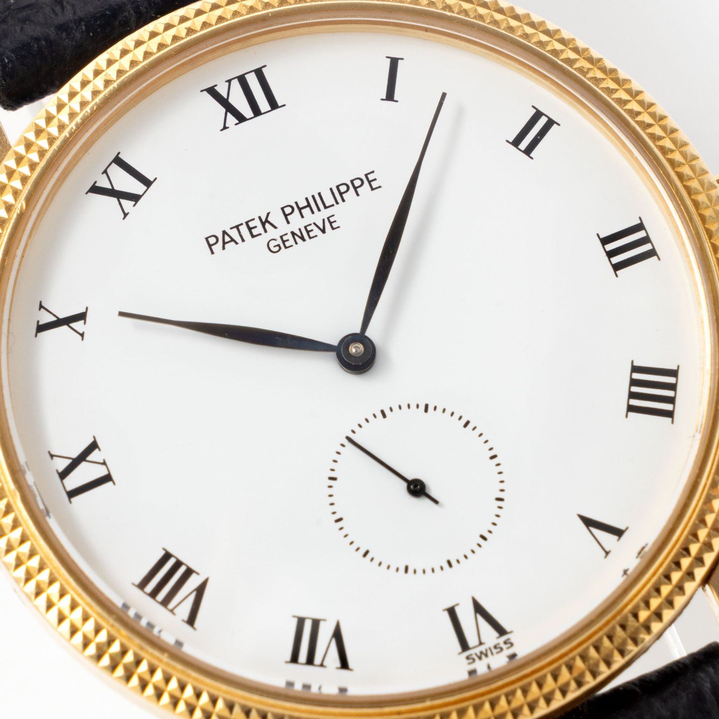 Patek Philippe Calatrava 3919 (1986) - White dial 33 mm (6/8)