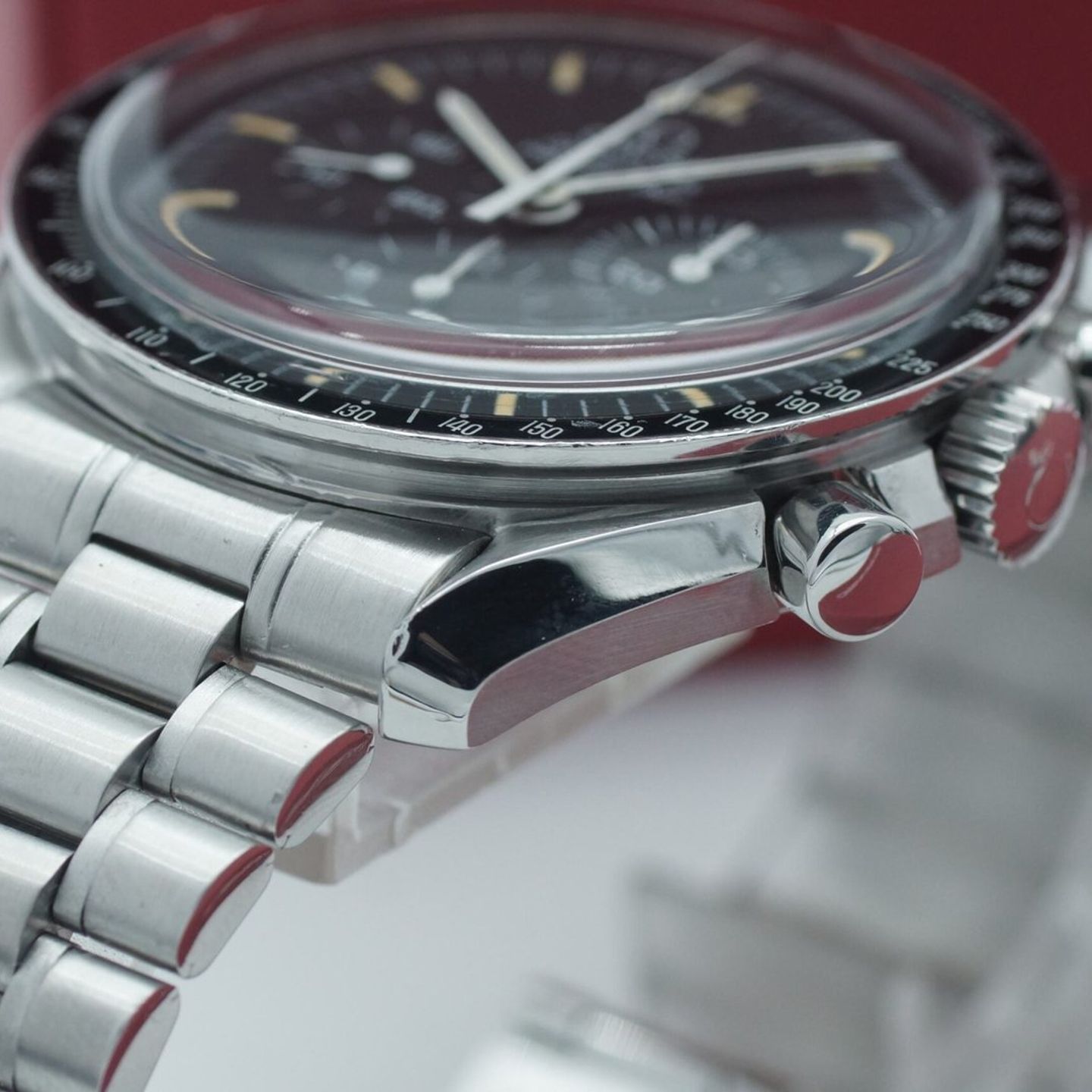 Omega Speedmaster Professional Moonwatch 3592.50.00 (1985) - Zwart wijzerplaat 42mm Staal (5/8)