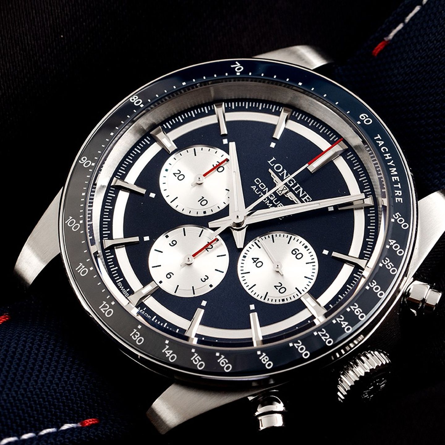 Longines Conquest L3.835.4.91.2 (2024) - Blue dial 42 mm Steel case (3/7)