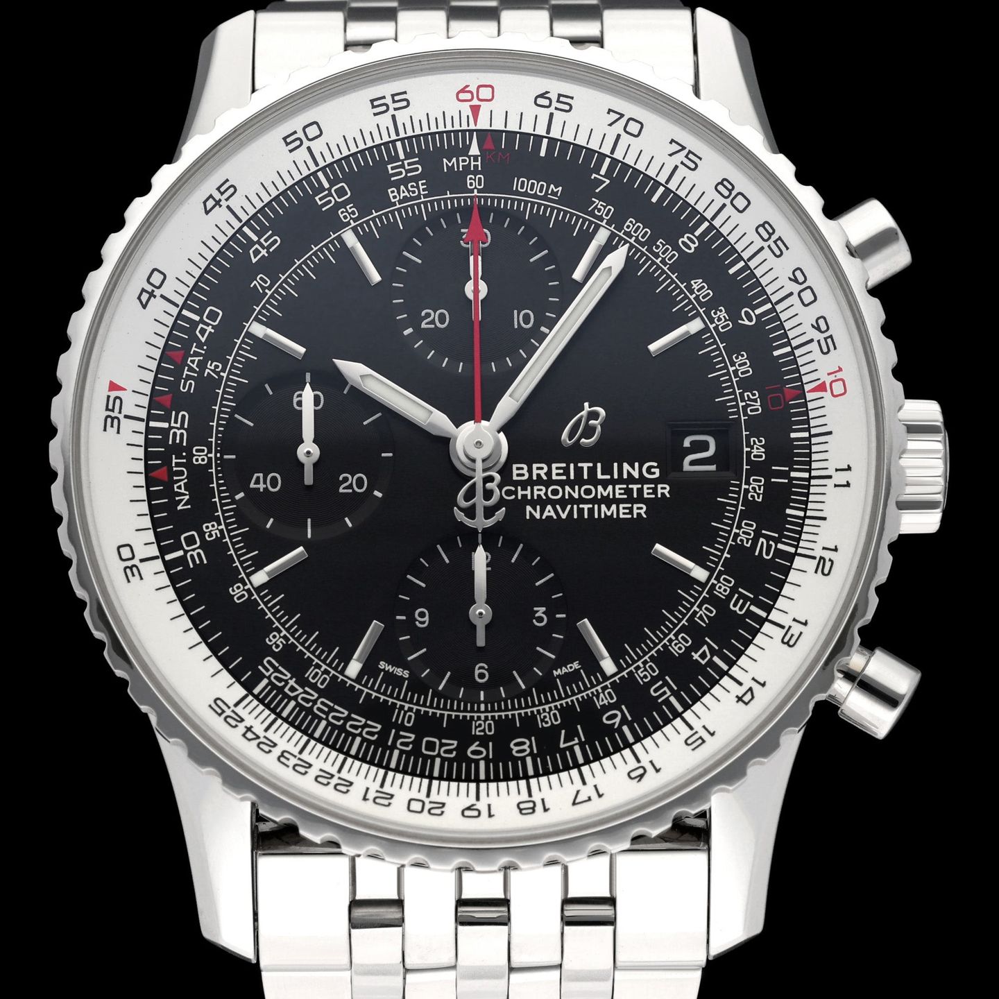 Breitling Navitimer Heritage A13324 (2019) - 41 mm Steel case (1/8)