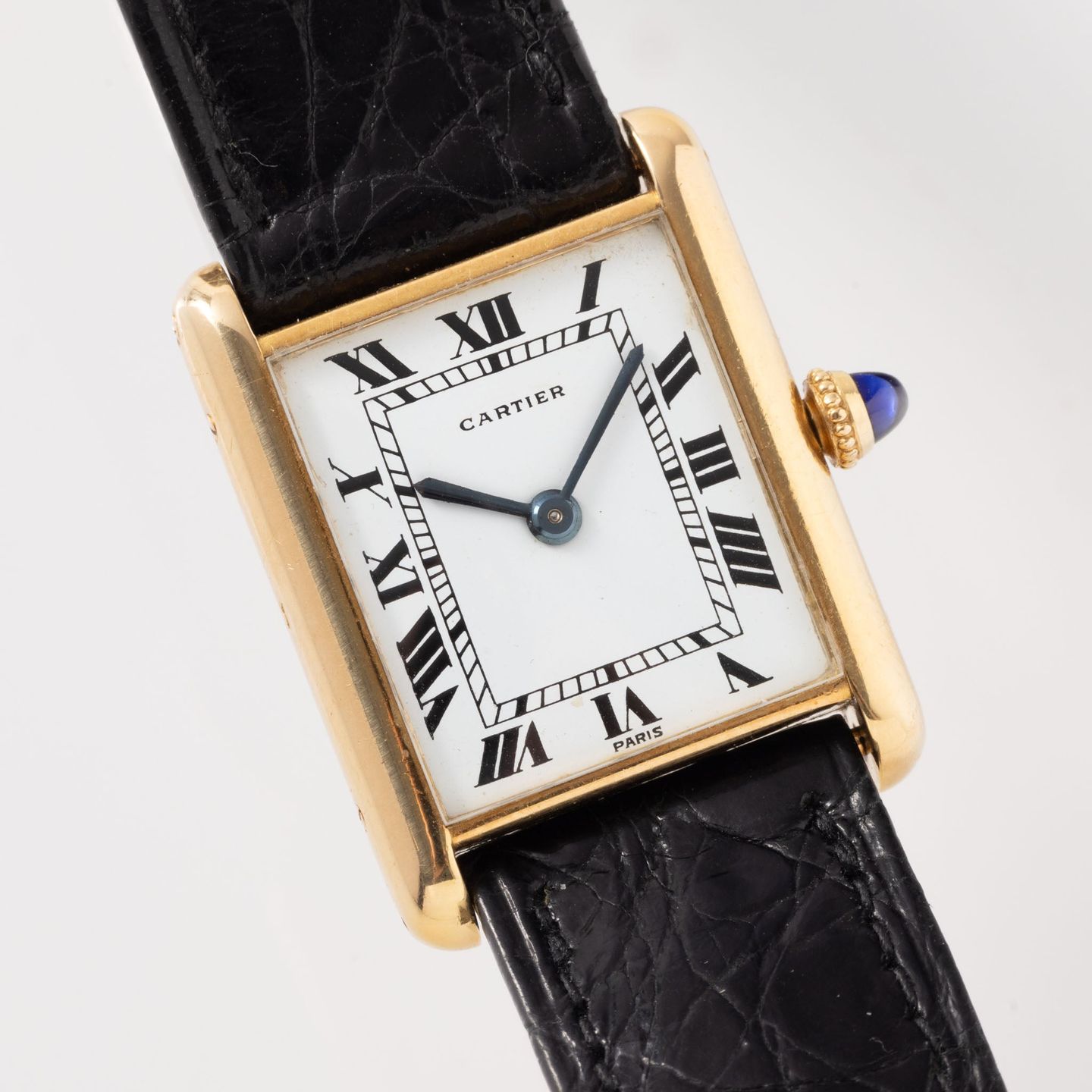 Cartier Tank Louis Cartier Unknown (1960) - White dial 30 mm Yellow Gold case (4/8)