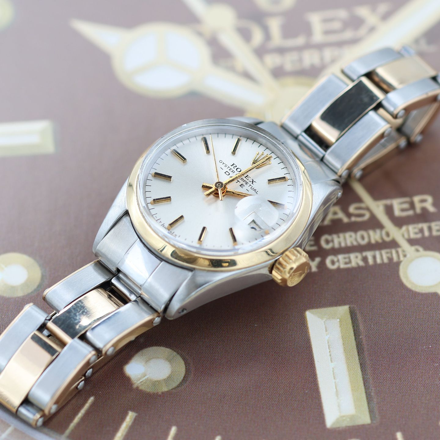 Rolex Oyster Perpetual Lady Date 6517 - (5/8)