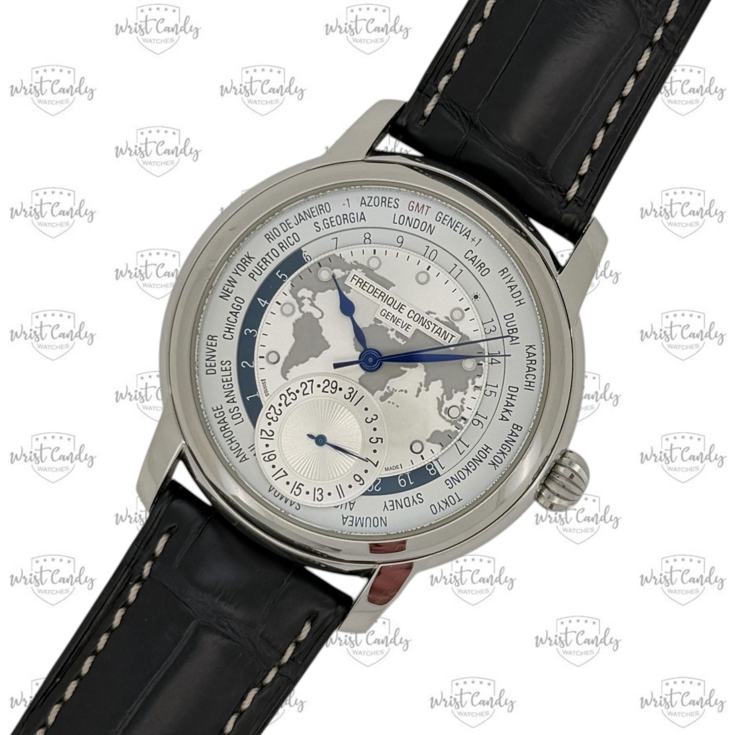 Frederique Constant Manufacture Worldtimer FC-718WM4H6 - (5/8)