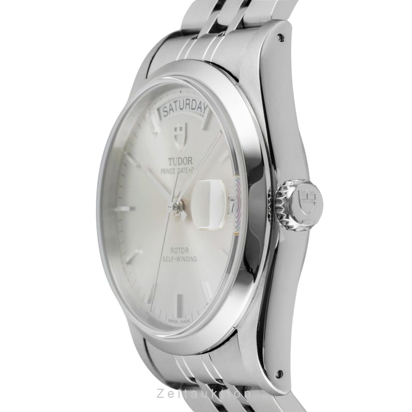 Tudor Prince Date 76200 (2005) - 36mm Staal (5/8)